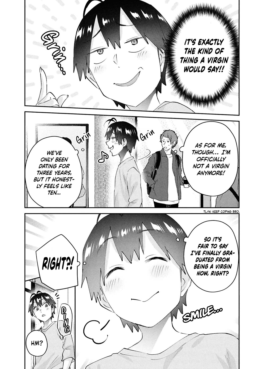 Hajimete no Gal Chapter 201 page 4 - Chapter 201: My First Guys' Hangout