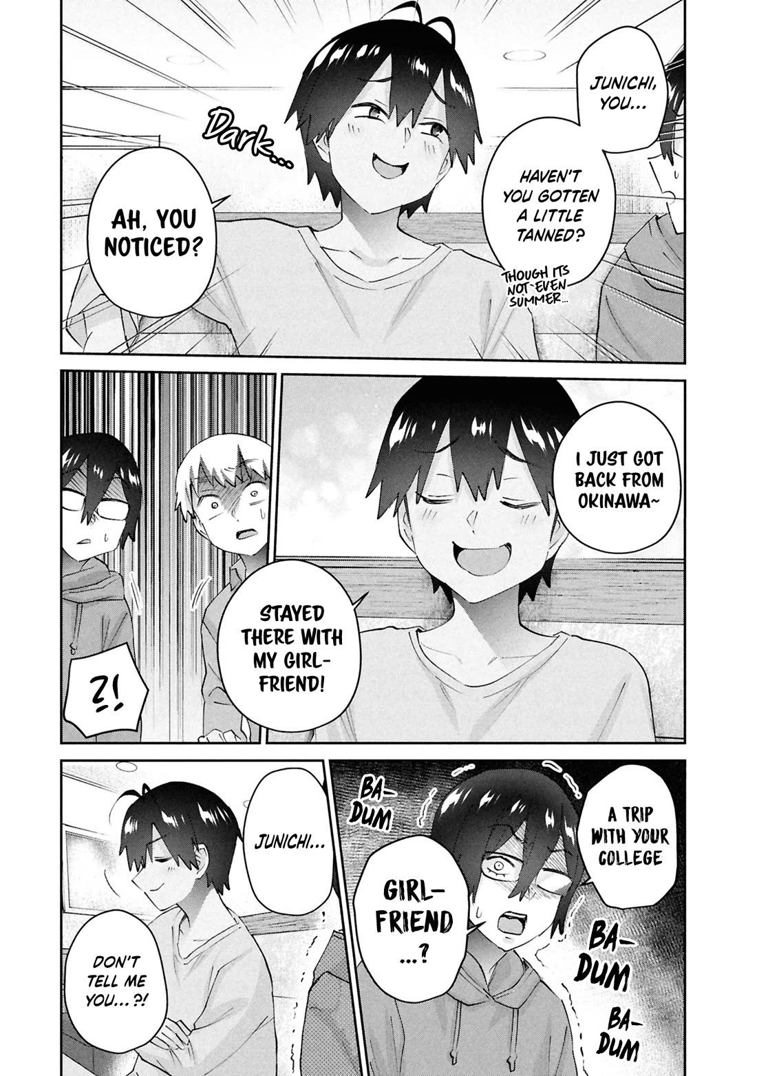 Hajimete no Gal Chapter 201 page 7 - Chapter 201: My First Guys' Hangout