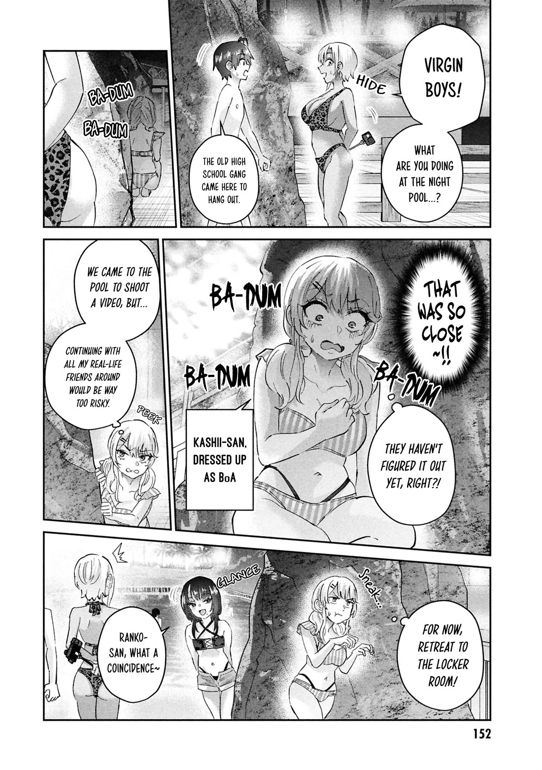 Hajimete no Gal Chapter 202 page 10 - Chapter 202: My First Night Pool