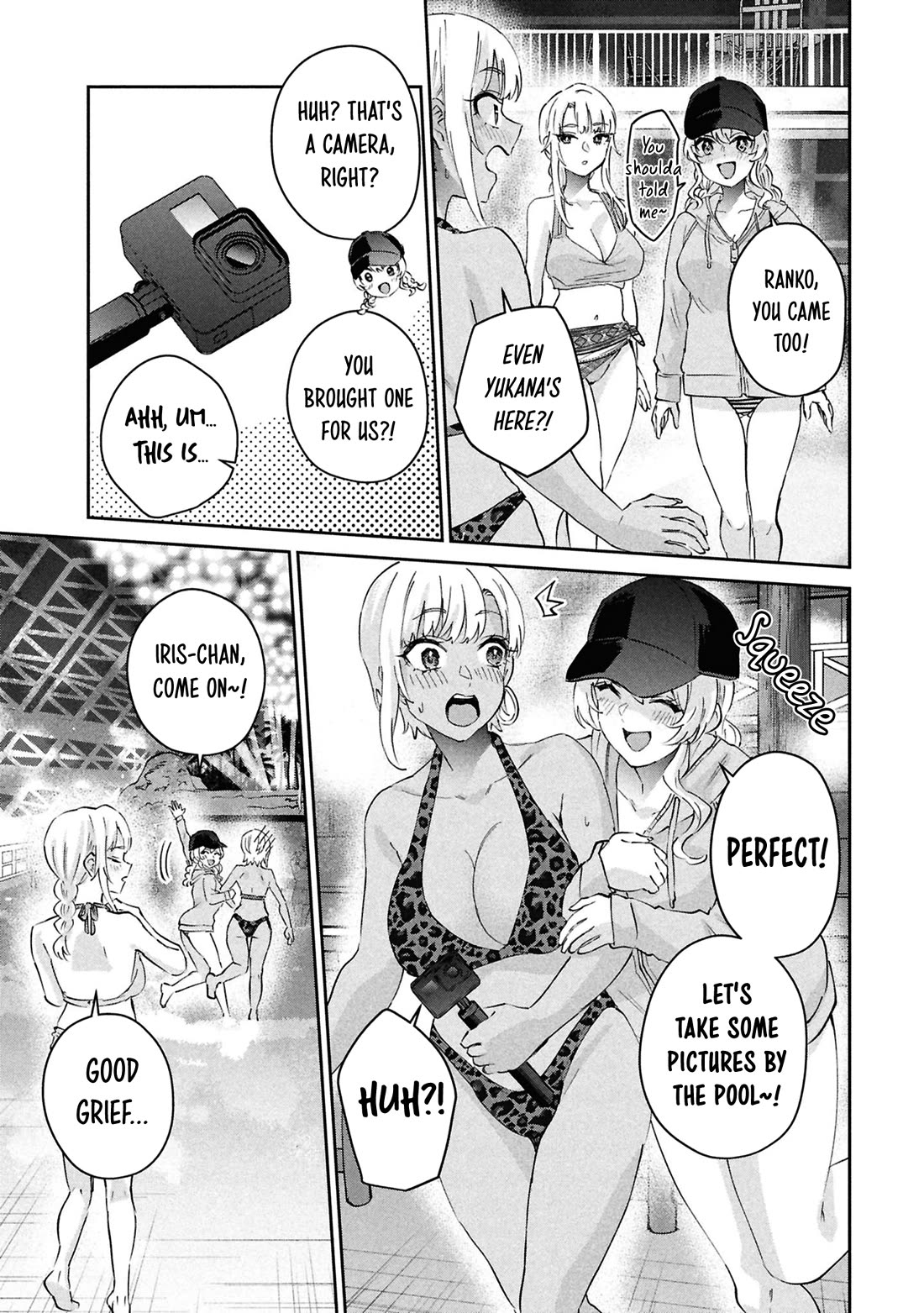 Hajimete no Gal Chapter 202 page 11 - Chapter 202: My First Night Pool
