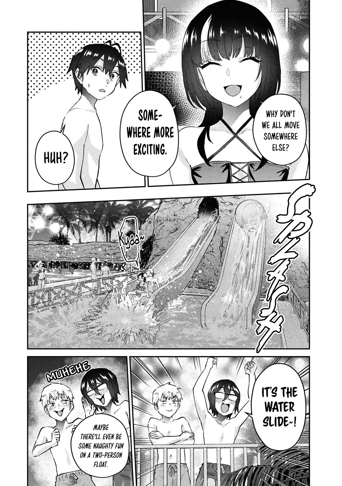 Hajimete no Gal Chapter 202 page 14 - Chapter 202: My First Night Pool