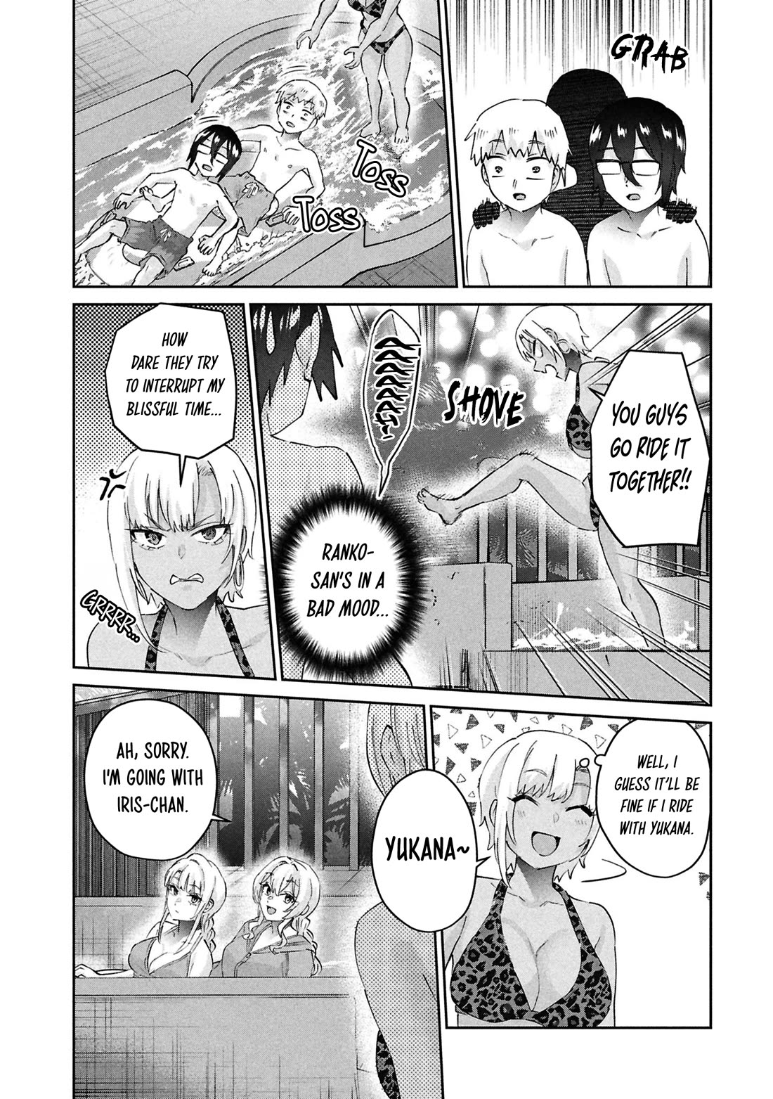 Hajimete no Gal Chapter 202 page 15 - Chapter 202: My First Night Pool