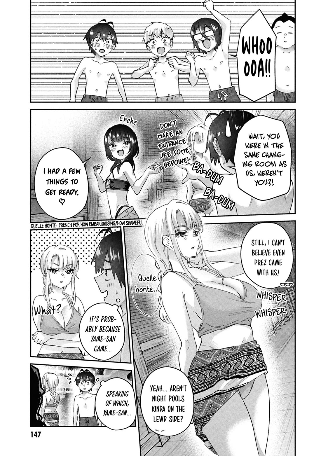 Hajimete no Gal Chapter 202 page 5 - Chapter 202: My First Night Pool
