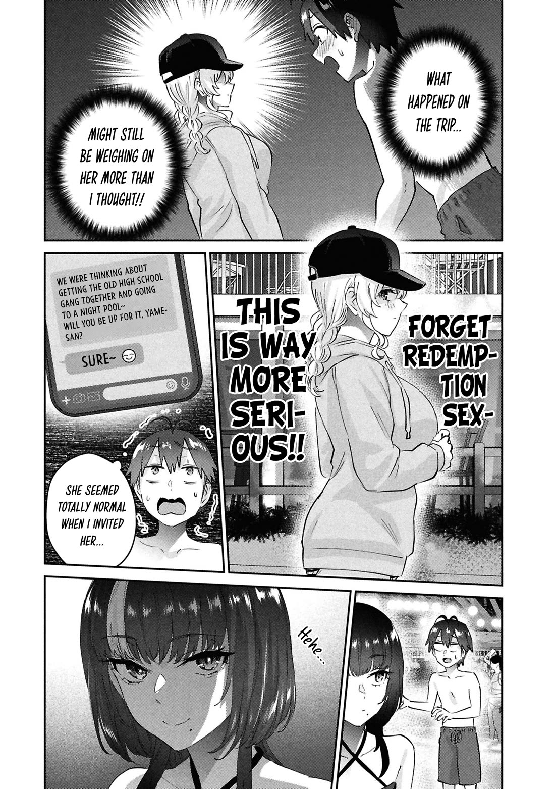 Hajimete no Gal Chapter 202 page 8 - Chapter 202: My First Night Pool