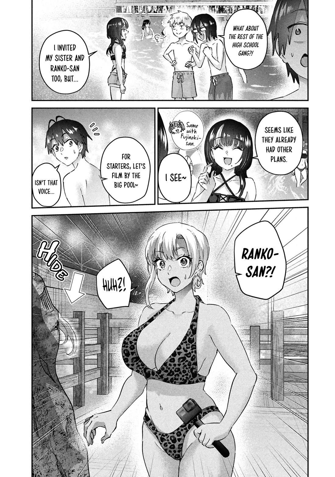 Hajimete no Gal Chapter 202 page 9 - Chapter 202: My First Night Pool