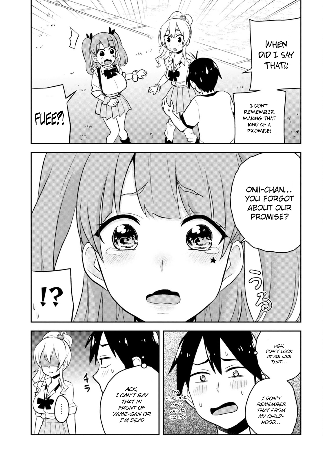 Hajimete no Gal Chapter 24 page 10 - Chapter 24: The First Half-Assed Gyaru
