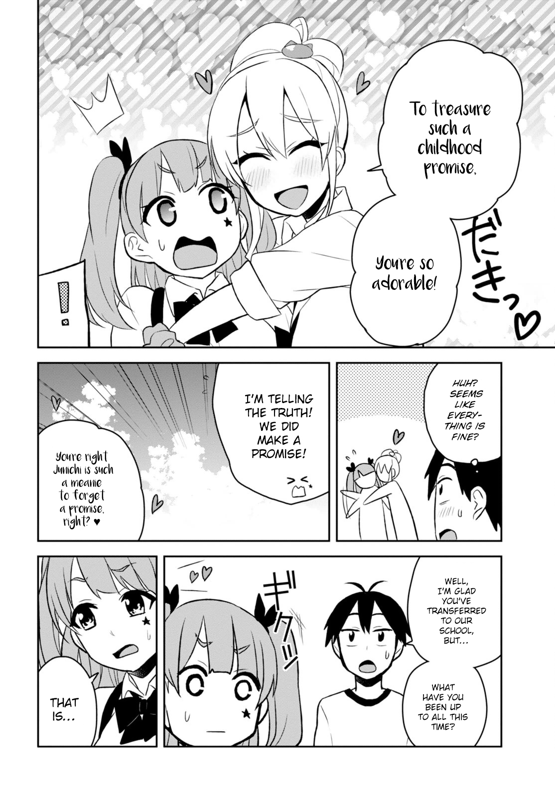 Hajimete no Gal Chapter 24 page 11 - Chapter 24: The First Half-Assed Gyaru