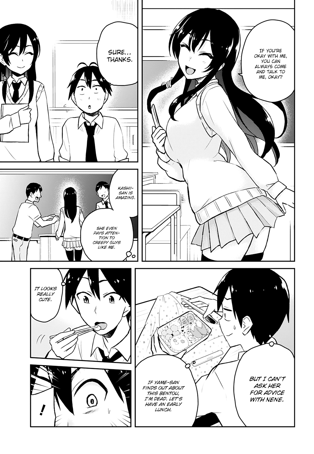 Hajimete no Gal Chapter 27 page 10 - Chapter 27: The First Bentou