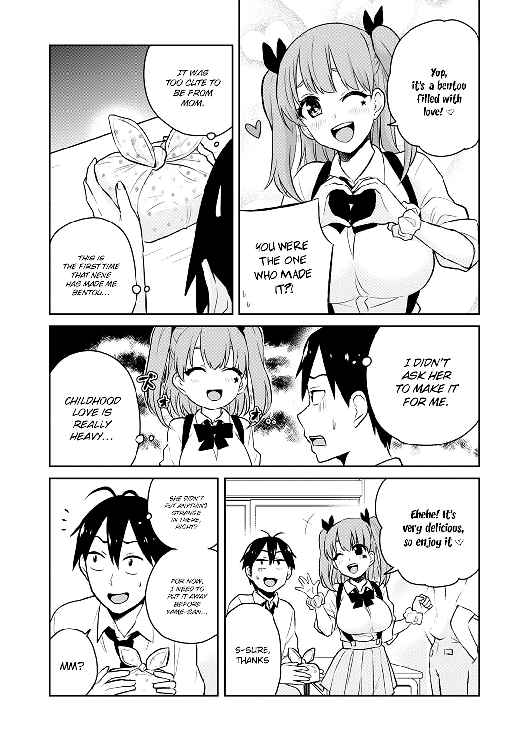 Hajimete no Gal Chapter 27 page 4 - Chapter 27: The First Bentou