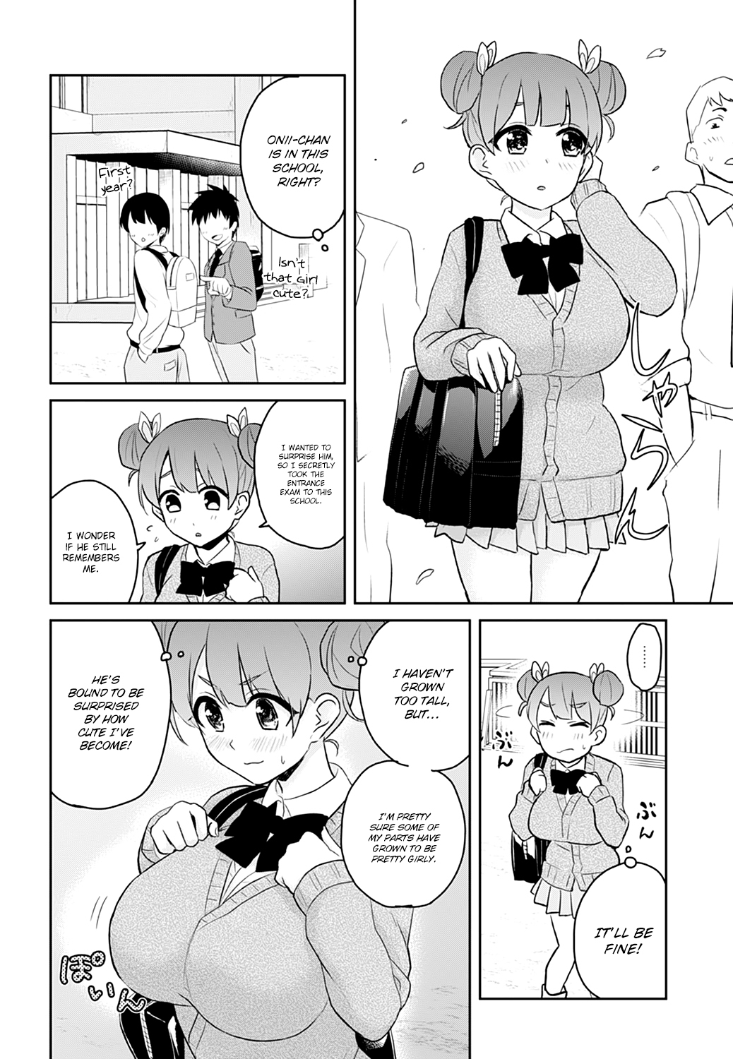 Hajimete no Gal Chapter 28 page 13 - Chapter 28: The First Restrain
