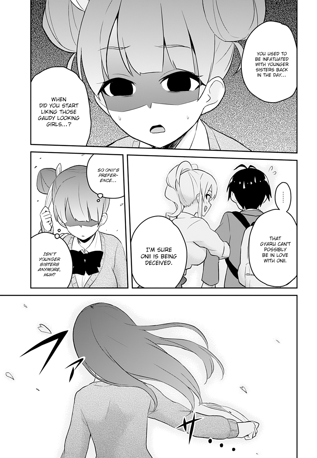 Hajimete no Gal Chapter 28 page 16 - Chapter 28: The First Restrain