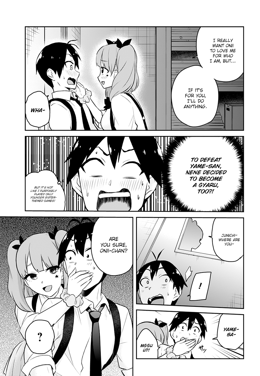 Hajimete no Gal Chapter 28 page 18 - Chapter 28: The First Restrain