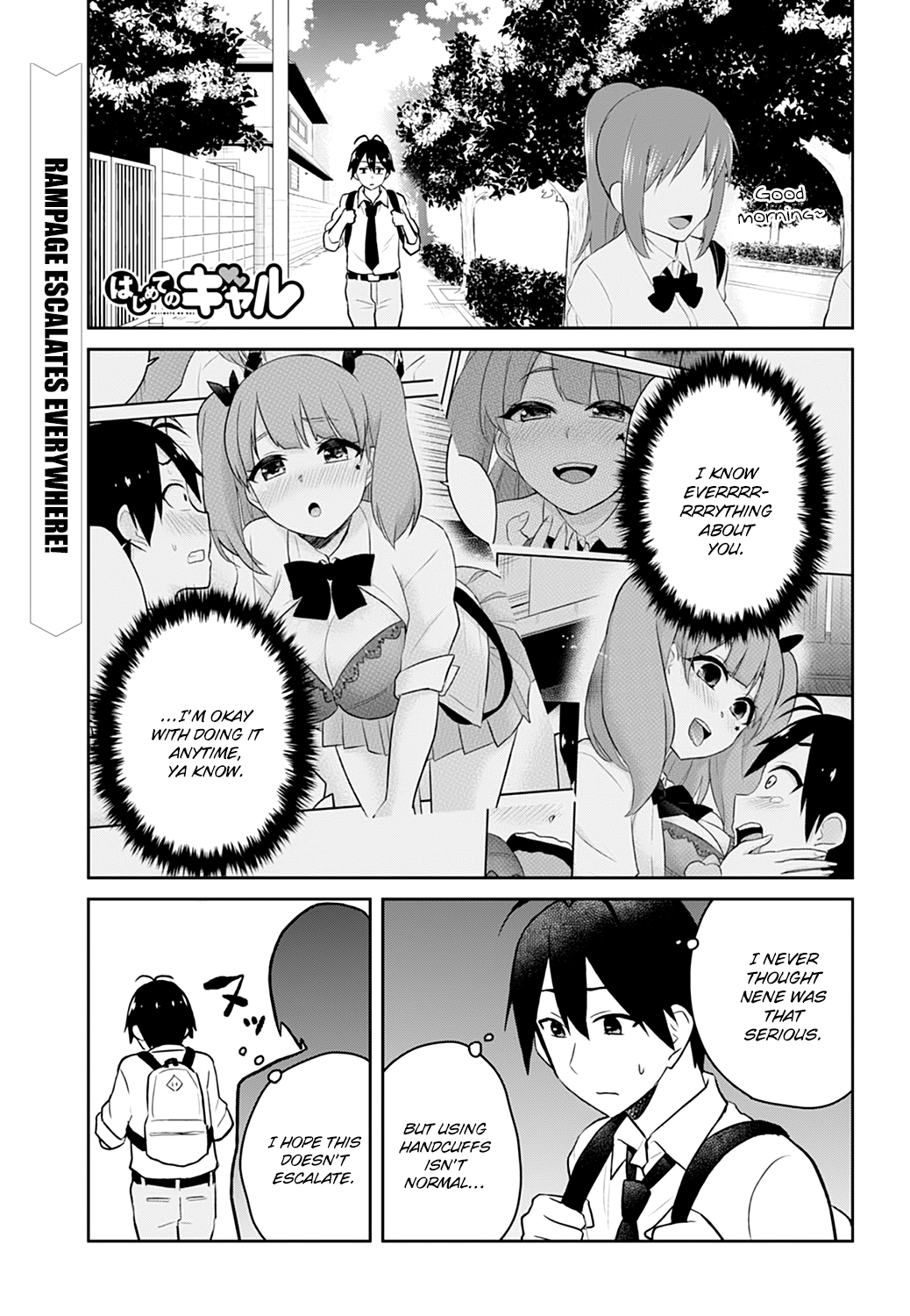 Hajimete no Gal Chapter 29 page 2 - Chapter 29: The First Rampage