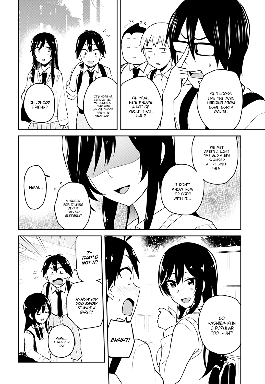 Hajimete no Gal Chapter 29 page 7 - Chapter 29: The First Rampage