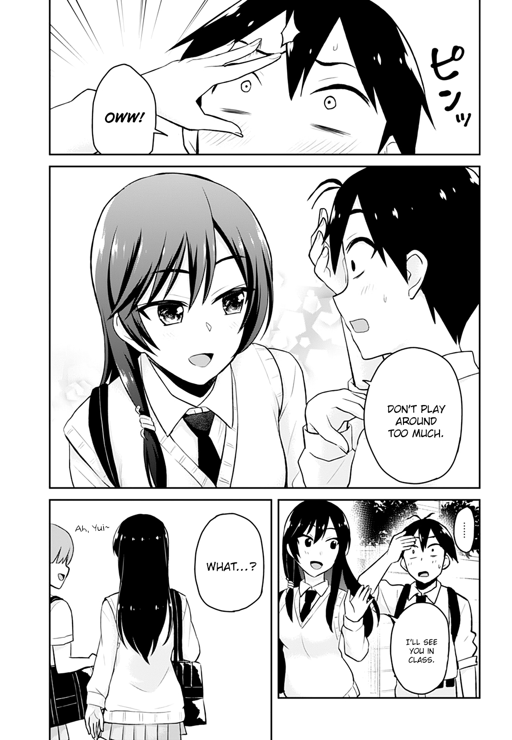 Hajimete no Gal Chapter 29 page 8 - Chapter 29: The First Rampage