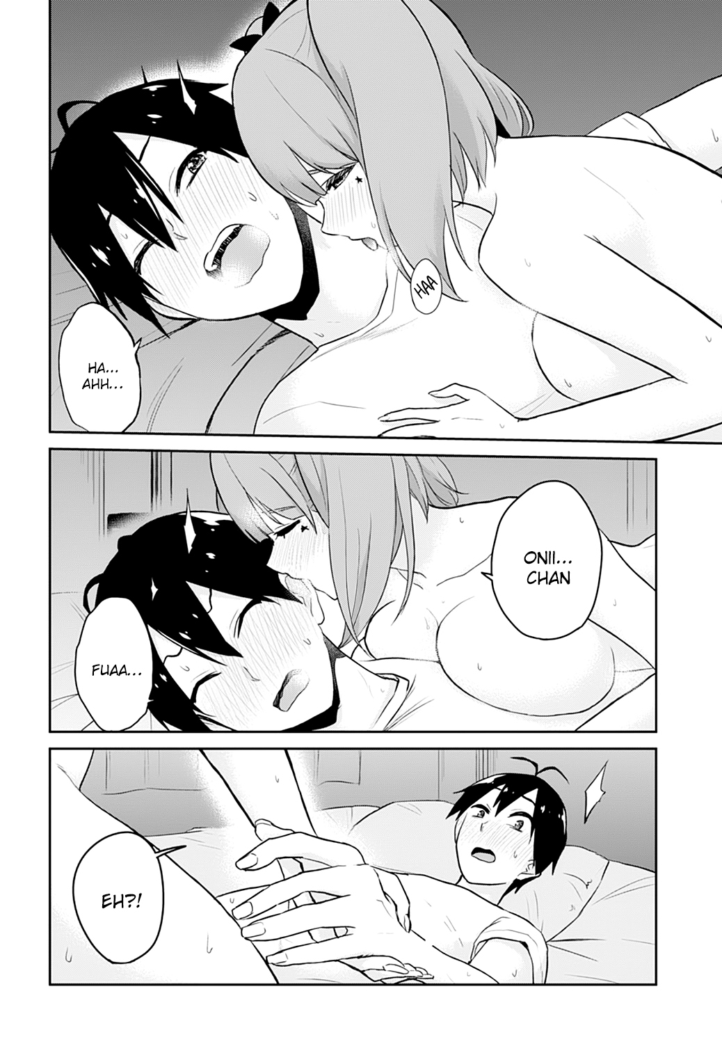 Hajimete no Gal Chapter 30 page 14 - Chapter 30: The First Sneak Into The Room At Night