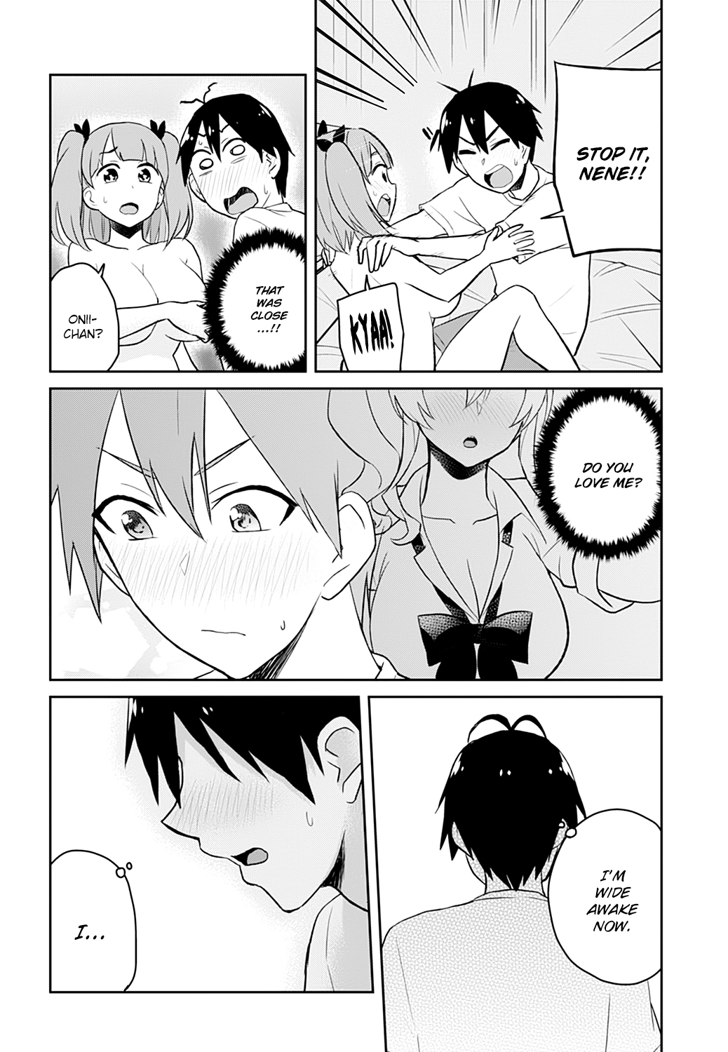 Hajimete no Gal Chapter 30 page 18 - Chapter 30: The First Sneak Into The Room At Night