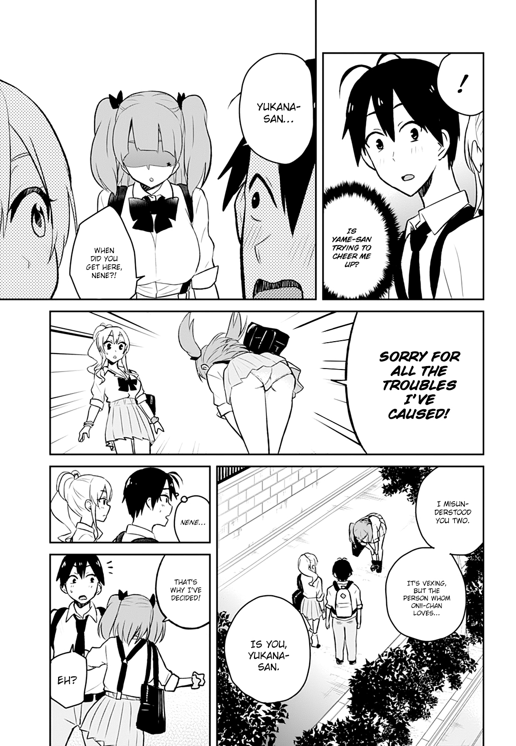 Hajimete no Gal Chapter 30 page 29 - Chapter 30: The First Sneak Into The Room At Night