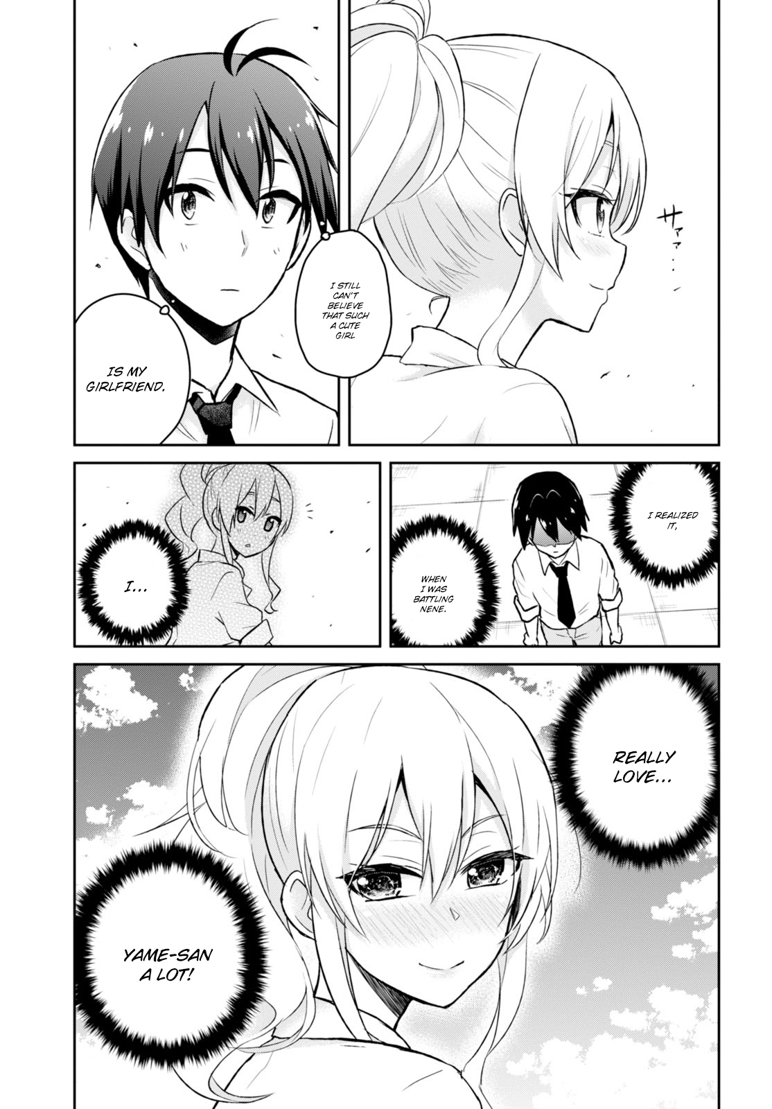 Hajimete no Gal Chapter 31 page 10 - Chapter 31: The First Promise