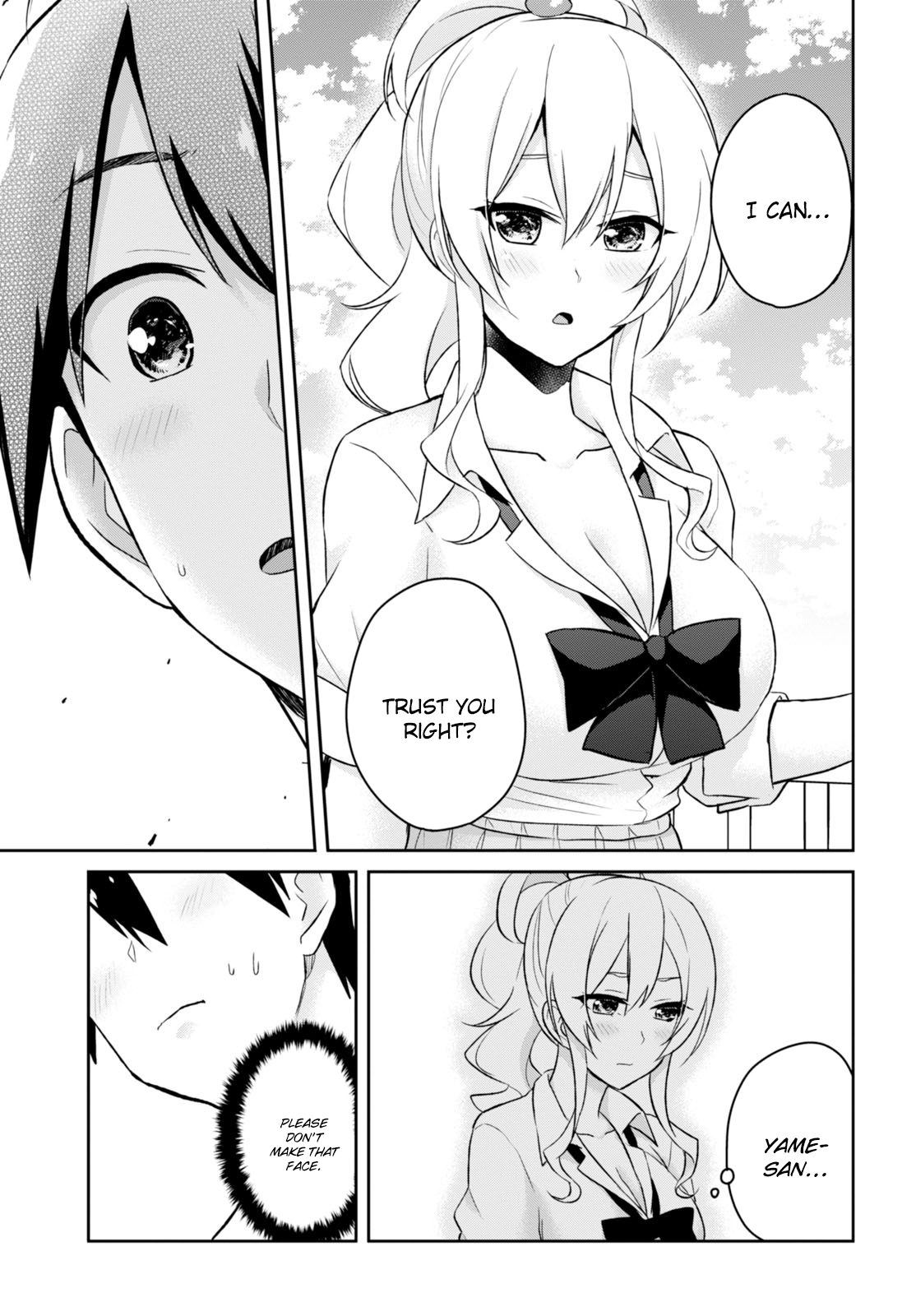 Hajimete no Gal Chapter 31 page 14 - Chapter 31: The First Promise