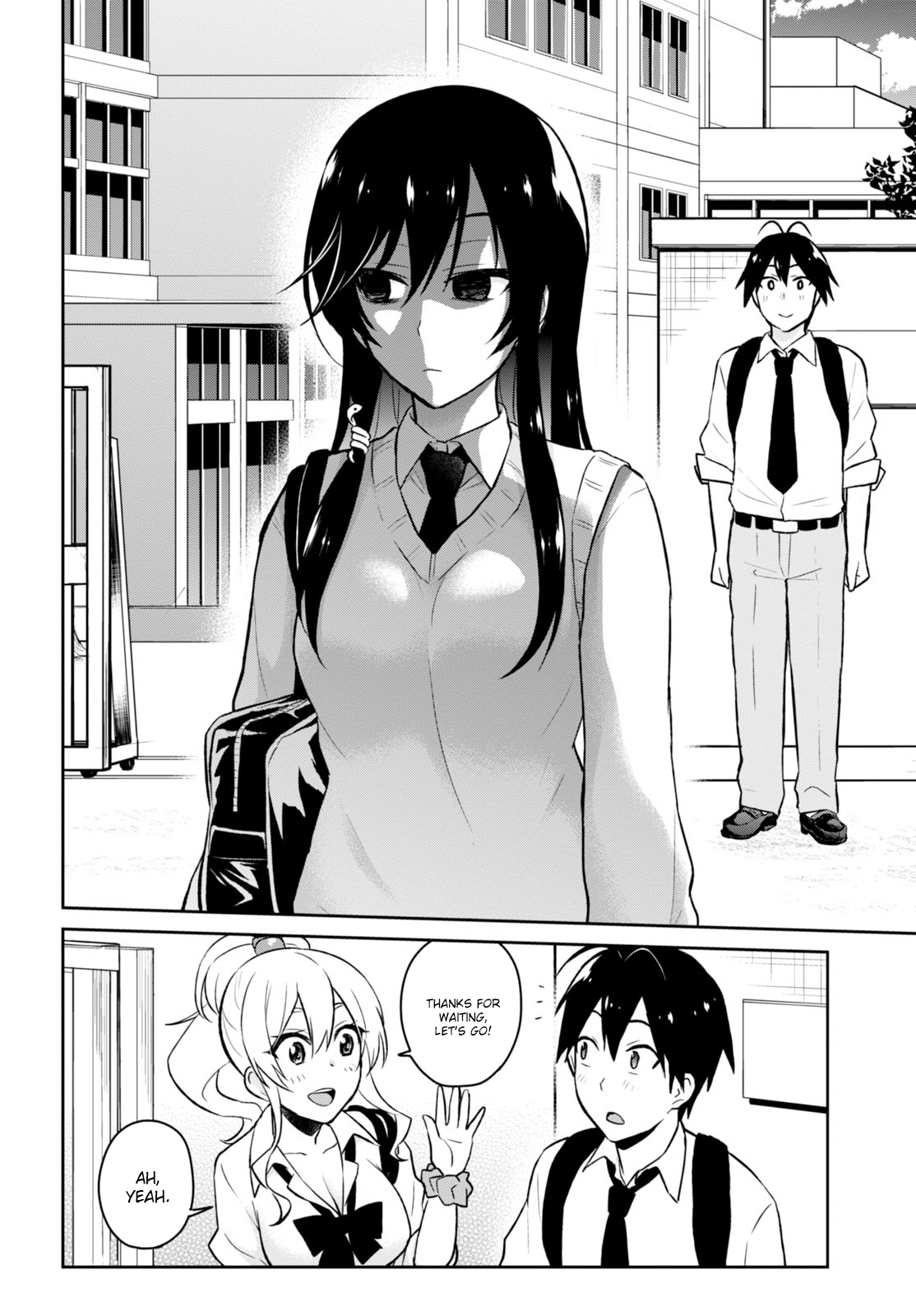 Hajimete no Gal Chapter 32 page 12 - Chapter 32: The First Attack