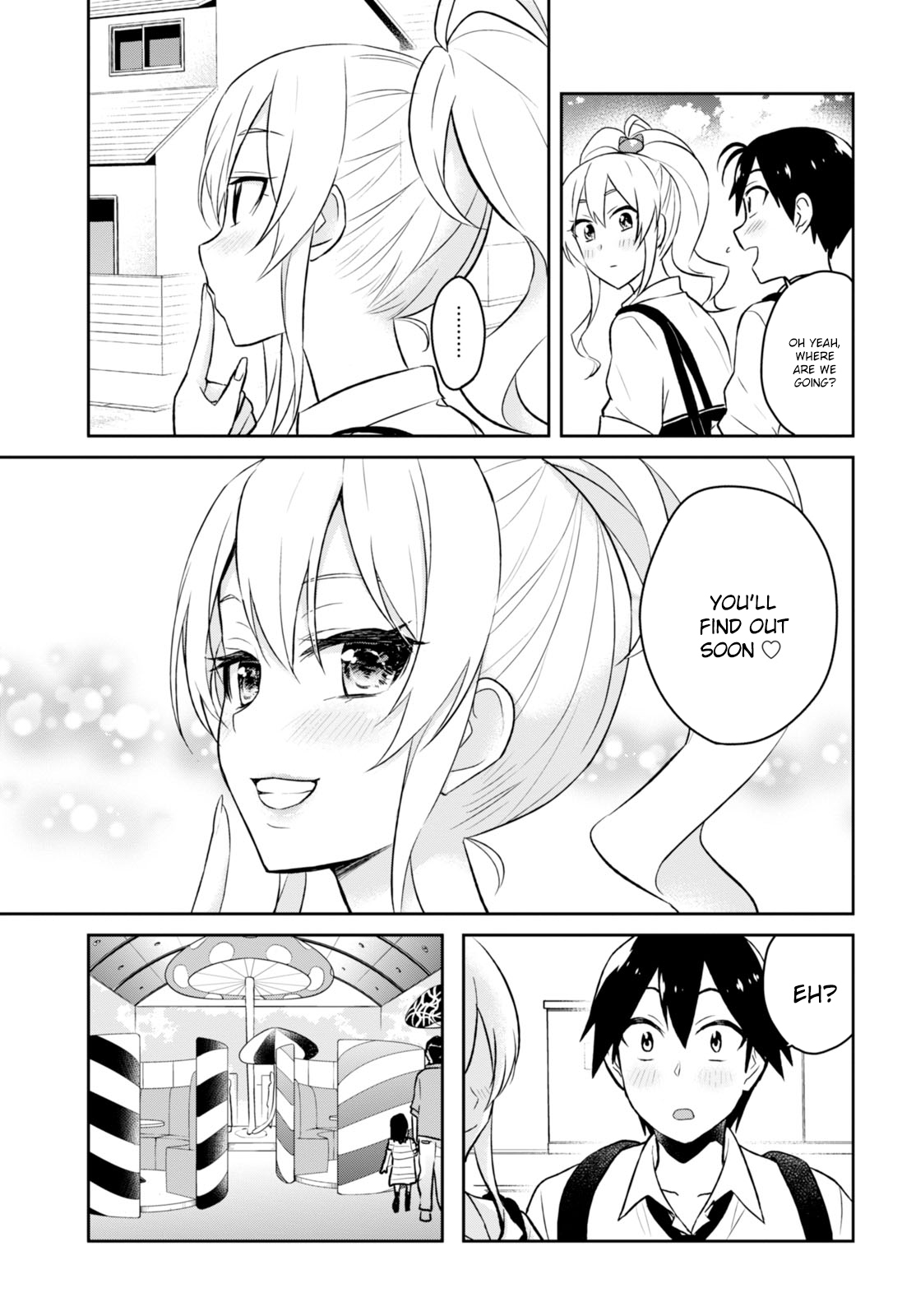 Hajimete no Gal Chapter 32 page 13 - Chapter 32: The First Attack