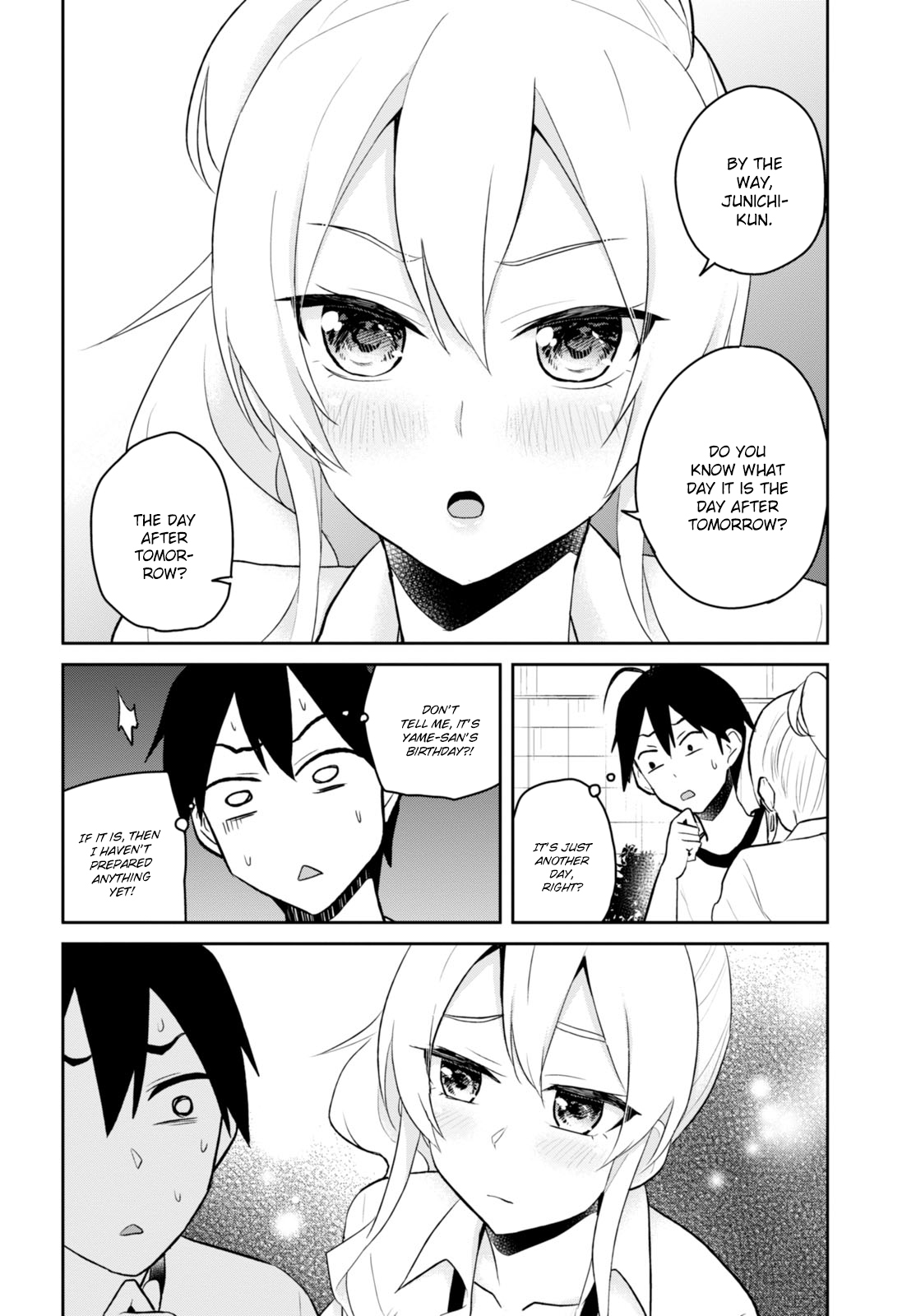Hajimete no Gal Chapter 33 page 13 - Chapter 33: The First True Character