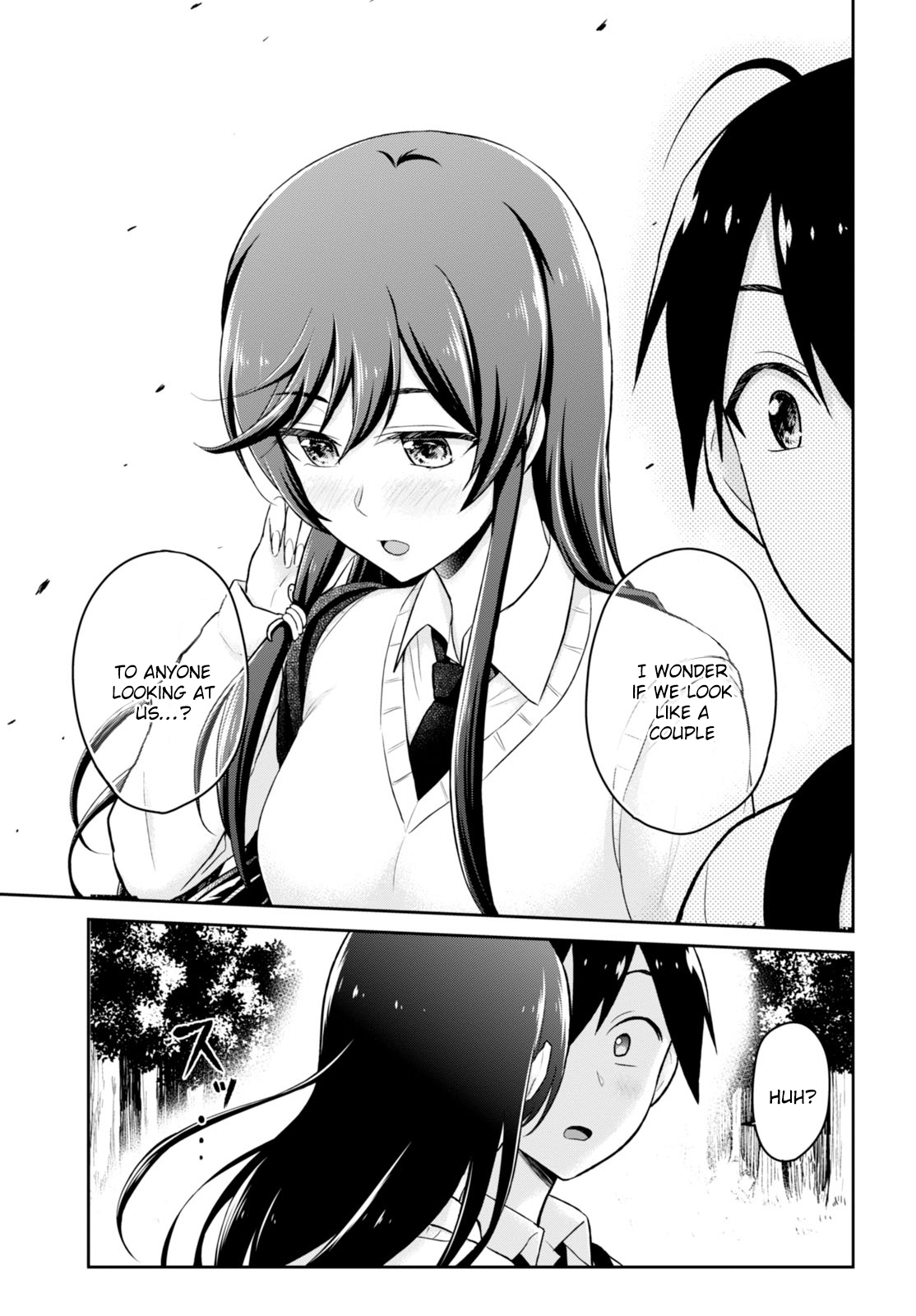 Hajimete no Gal Chapter 34 page 21 - Chapter 34: The First Sighting