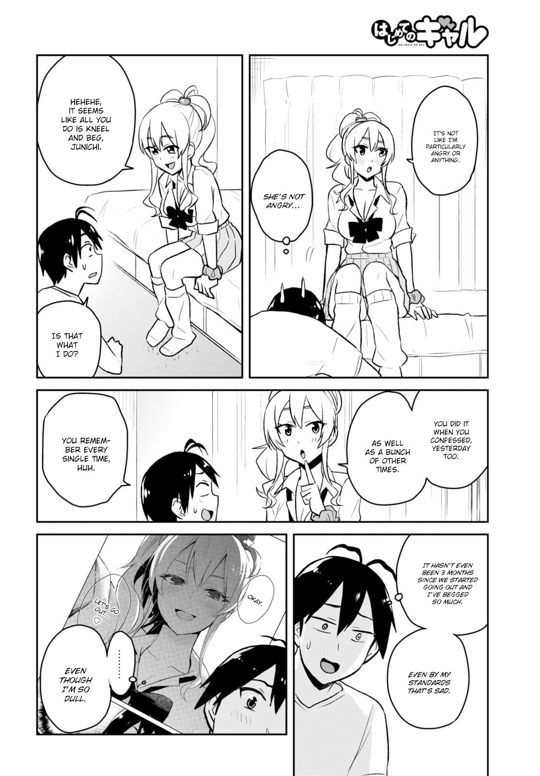 Hajimete no Gal Chapter 39 page 11 - Chapter 39: The First Trip Schedule
