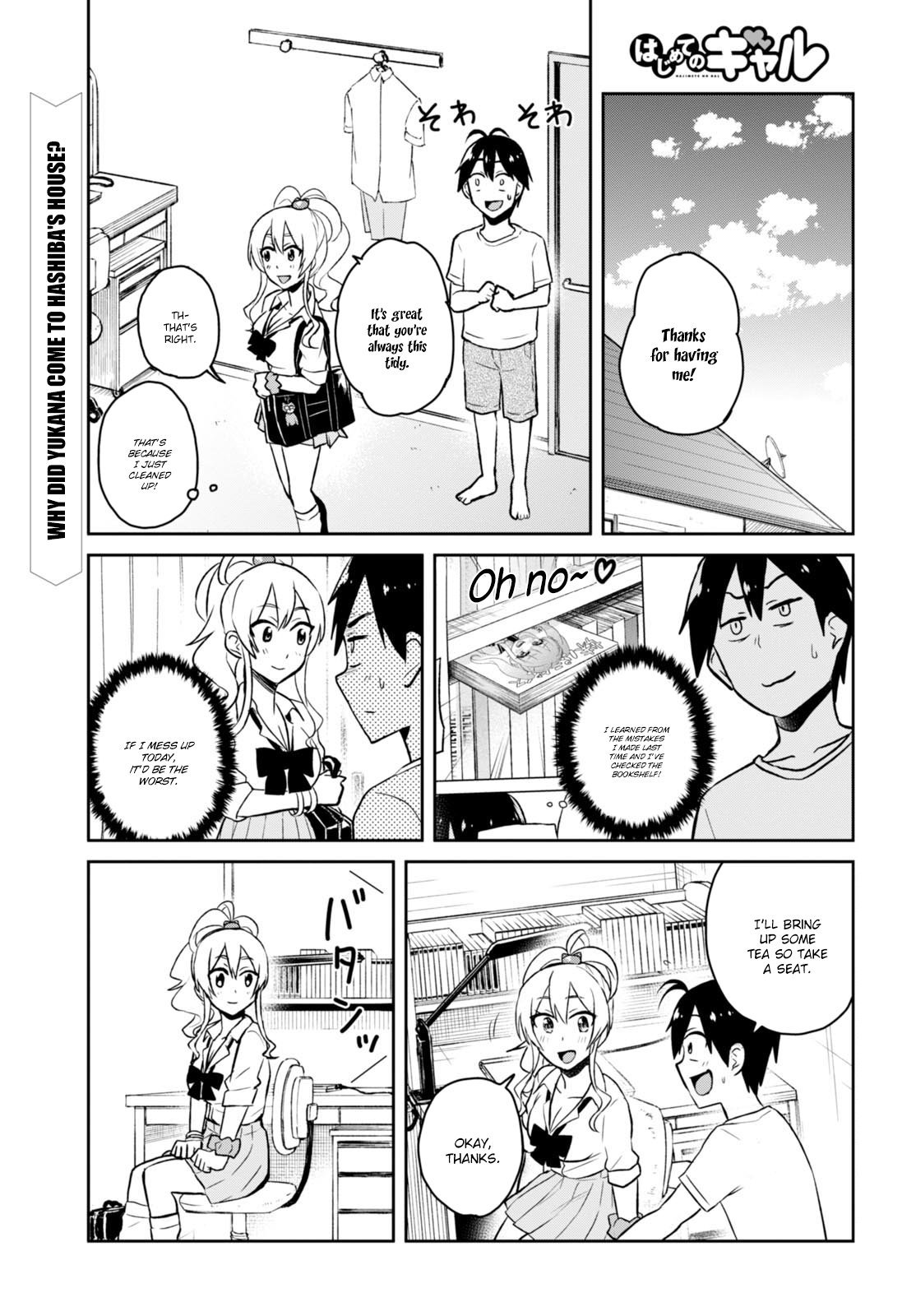 Hajimete no Gal Chapter 39 page 2 - Chapter 39: The First Trip Schedule