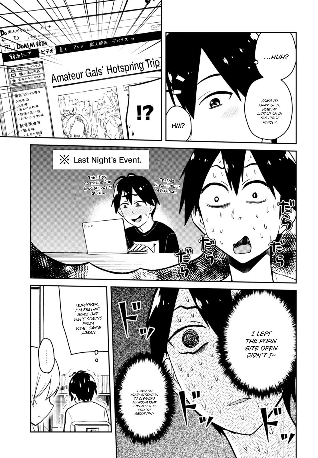 Hajimete no Gal Chapter 39 page 8 - Chapter 39: The First Trip Schedule