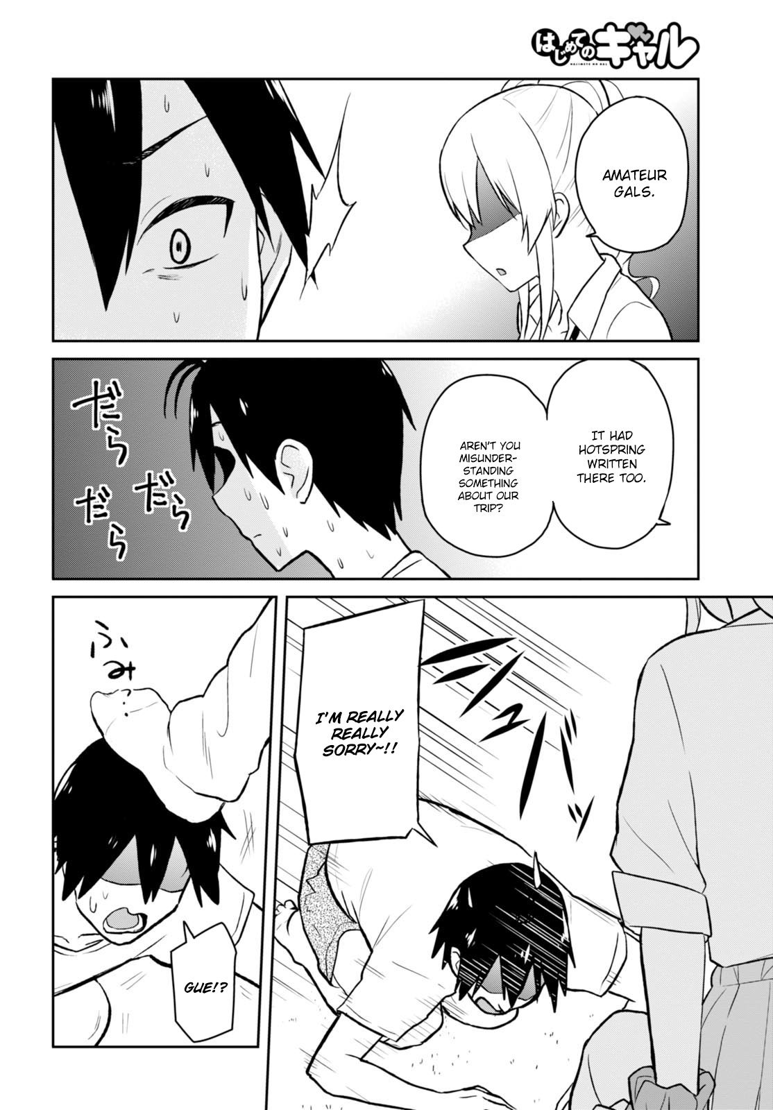 Hajimete no Gal Chapter 39 page 9 - Chapter 39: The First Trip Schedule
