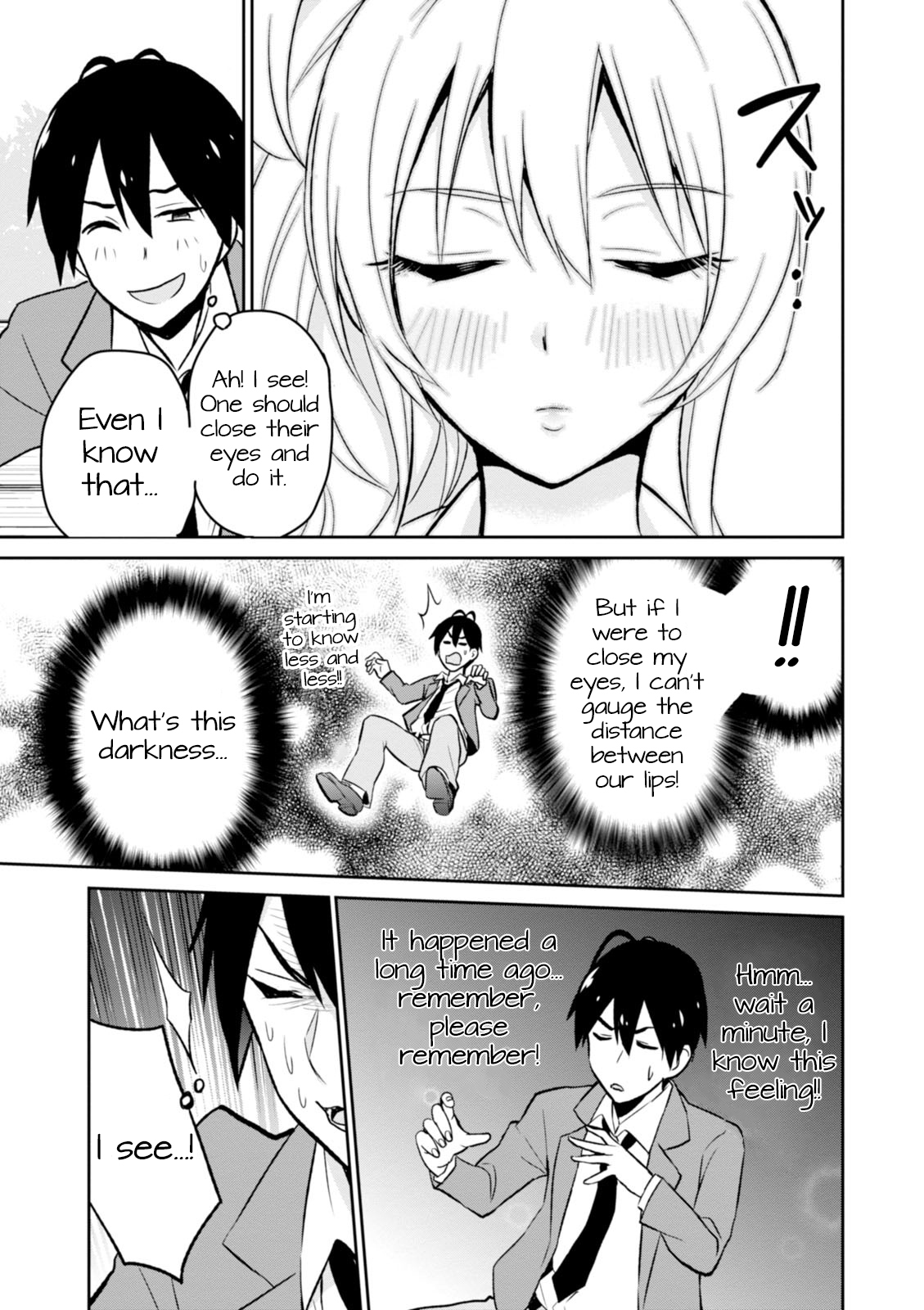 Hajimete no Gal Chapter 4 page 10 - Chapter 4: My First Kissing Practice