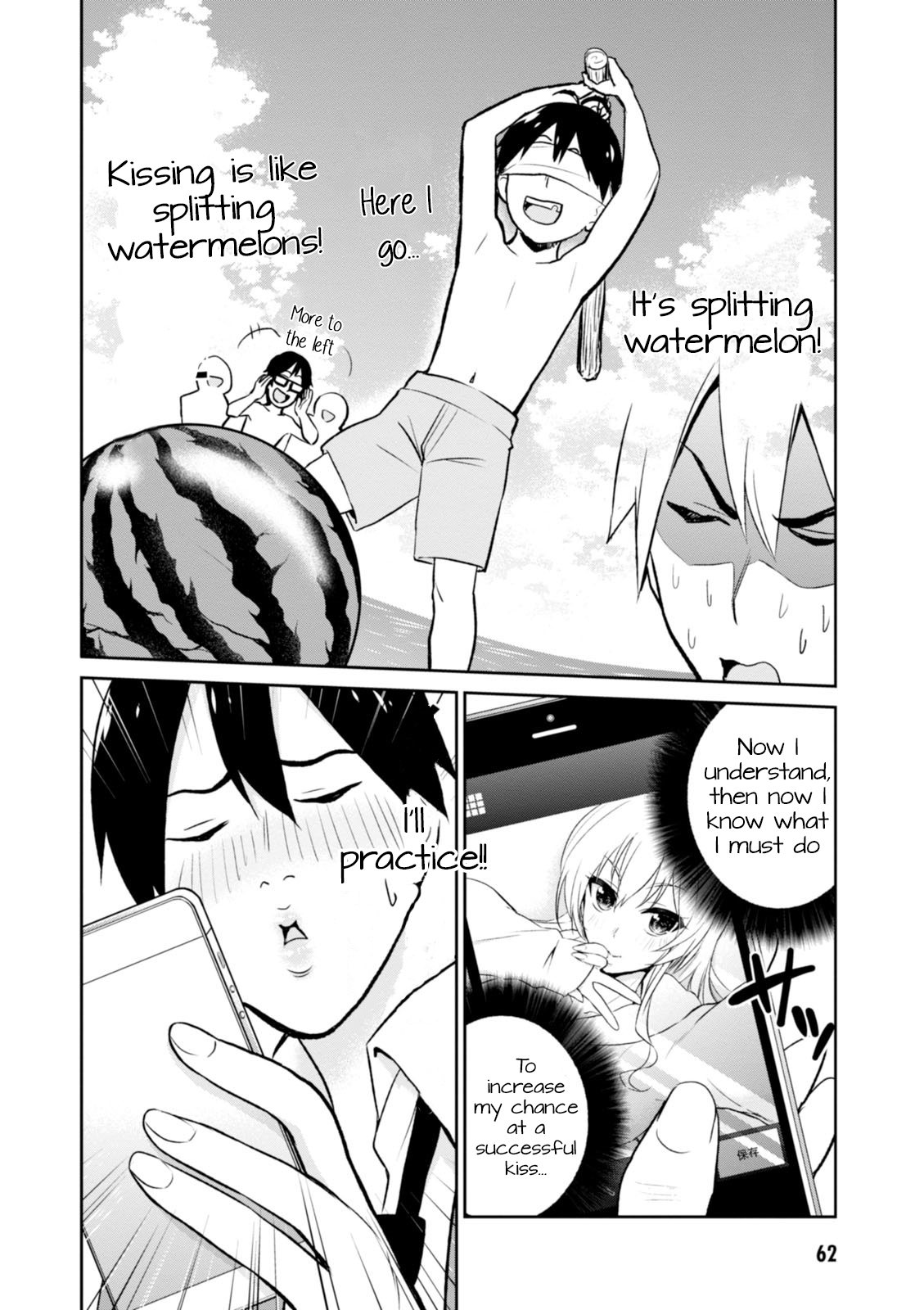 Hajimete no Gal Chapter 4 page 11 - Chapter 4: My First Kissing Practice