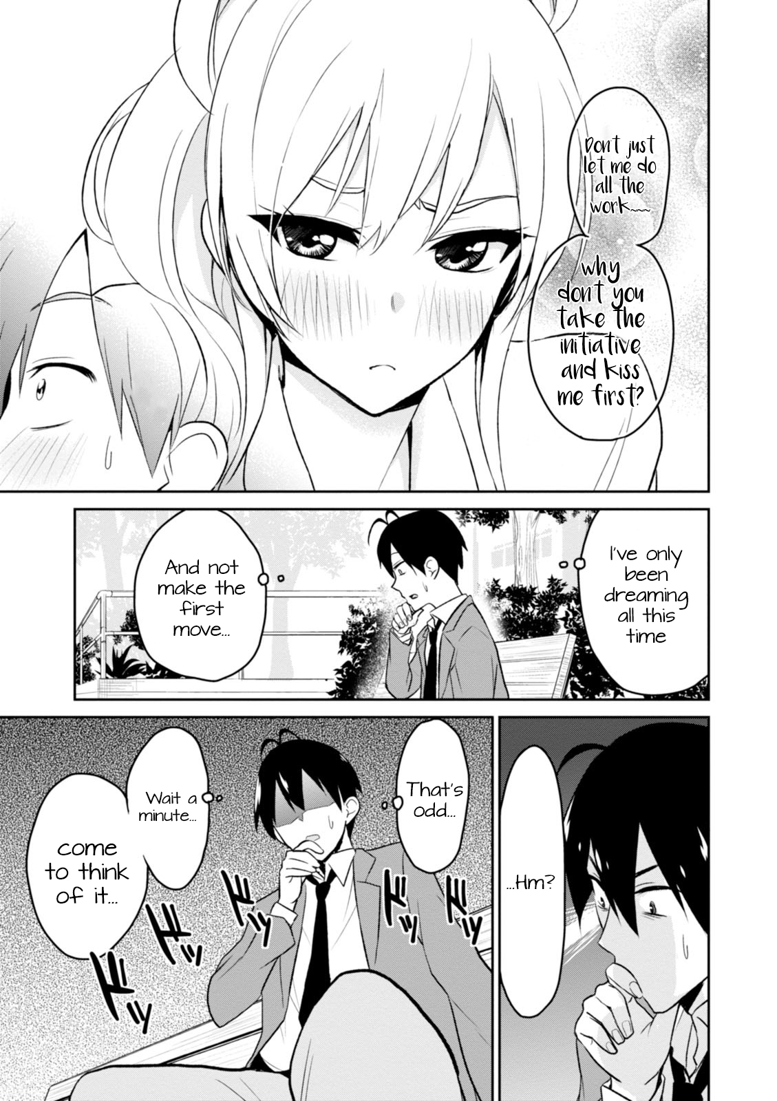 Hajimete no Gal Chapter 4 page 8 - Chapter 4: My First Kissing Practice