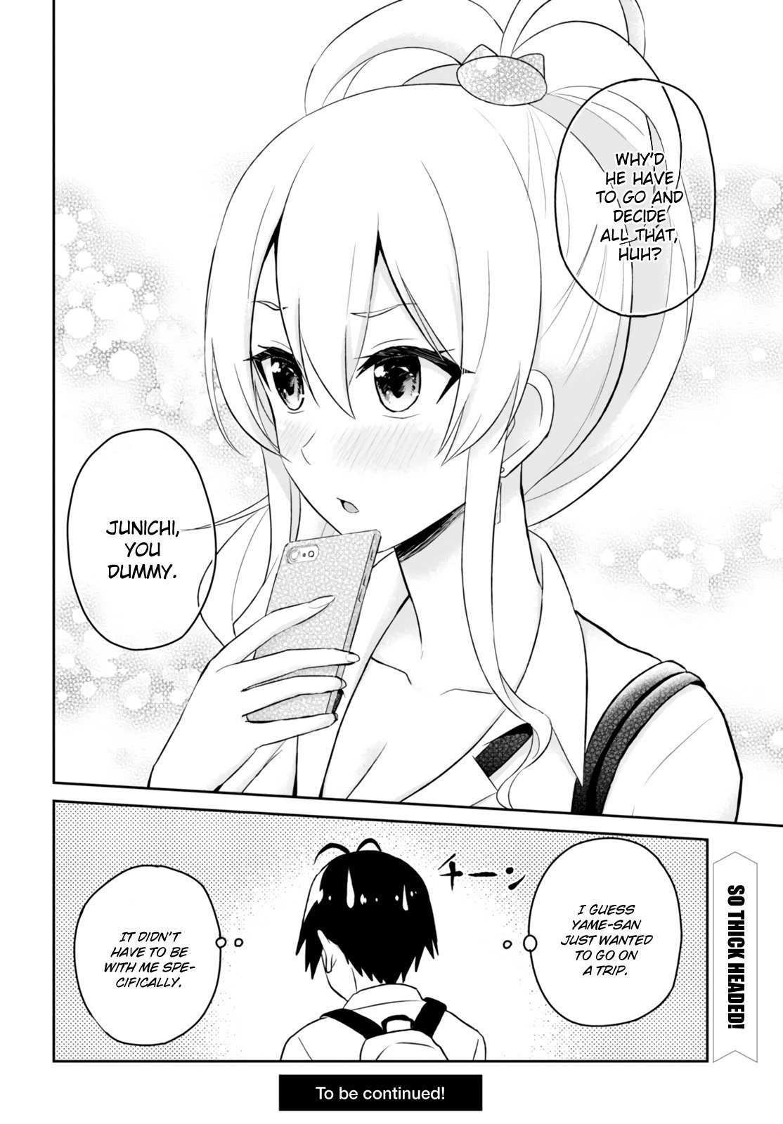 Hajimete no Gal Chapter 40 page 21 - Chapter 40: The First Trip Destination Is Decided