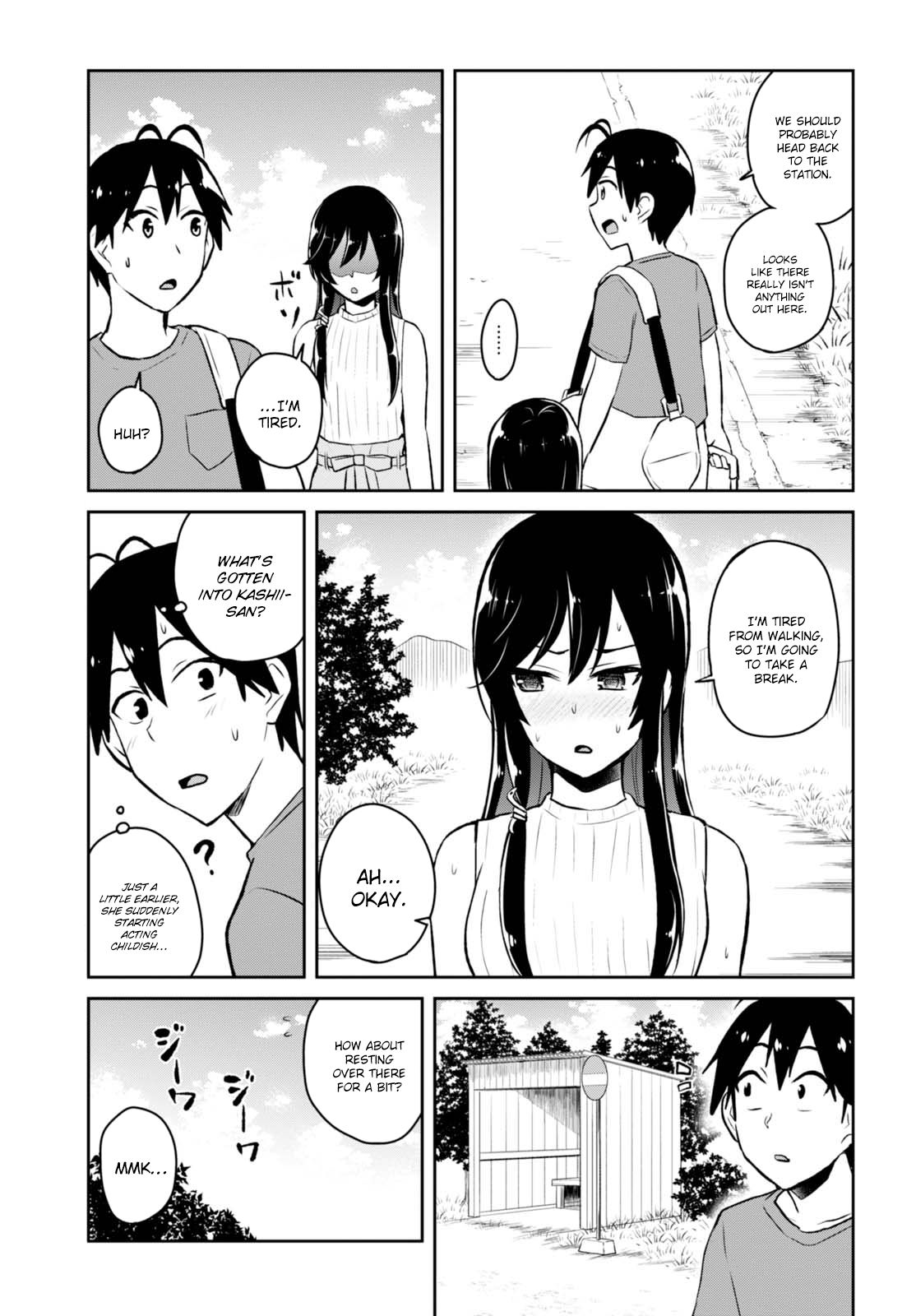 Hajimete no Gal Chapter 42 page 10 - Chapter 42: The First Feelings