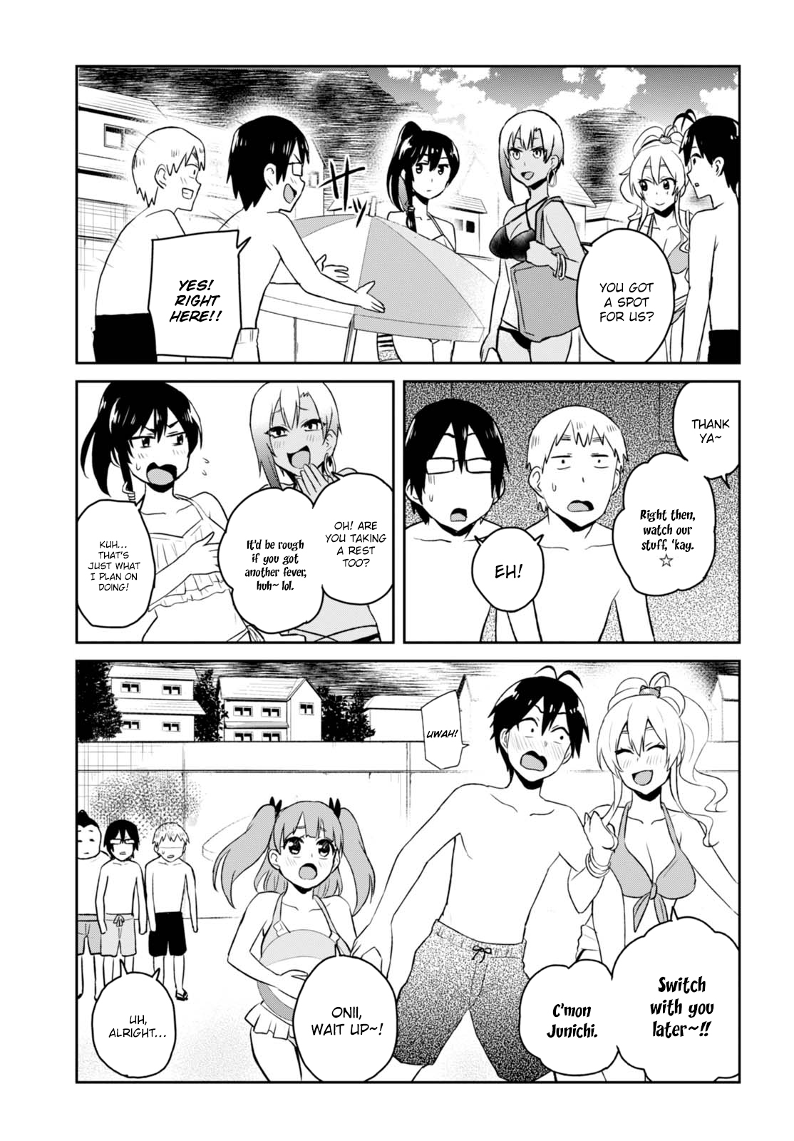 Hajimete no Gal Chapter 43 page 6 - Chapter 43: The First Beach