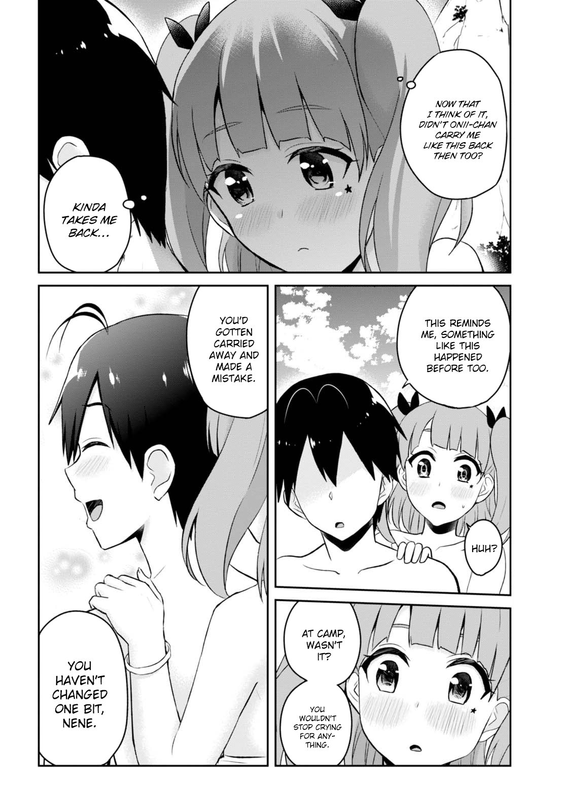 Hajimete no Gal Chapter 44 page 17 - Chapter 44: The First Memories