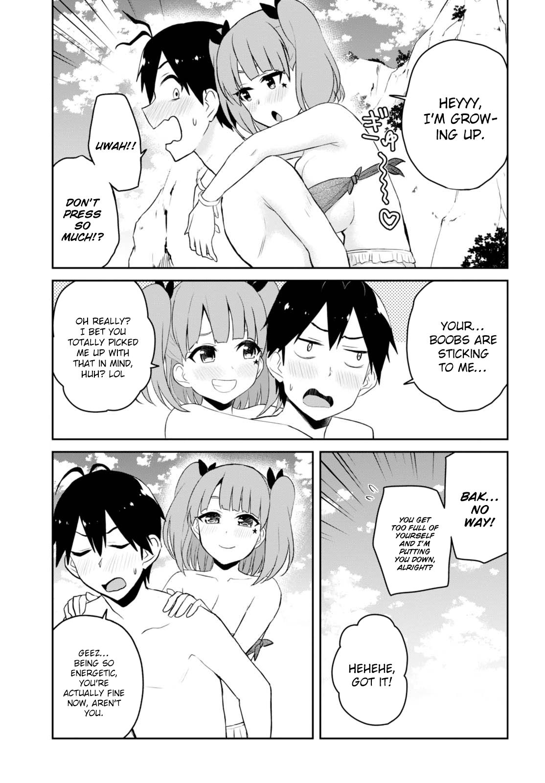 Hajimete no Gal Chapter 44 page 18 - Chapter 44: The First Memories