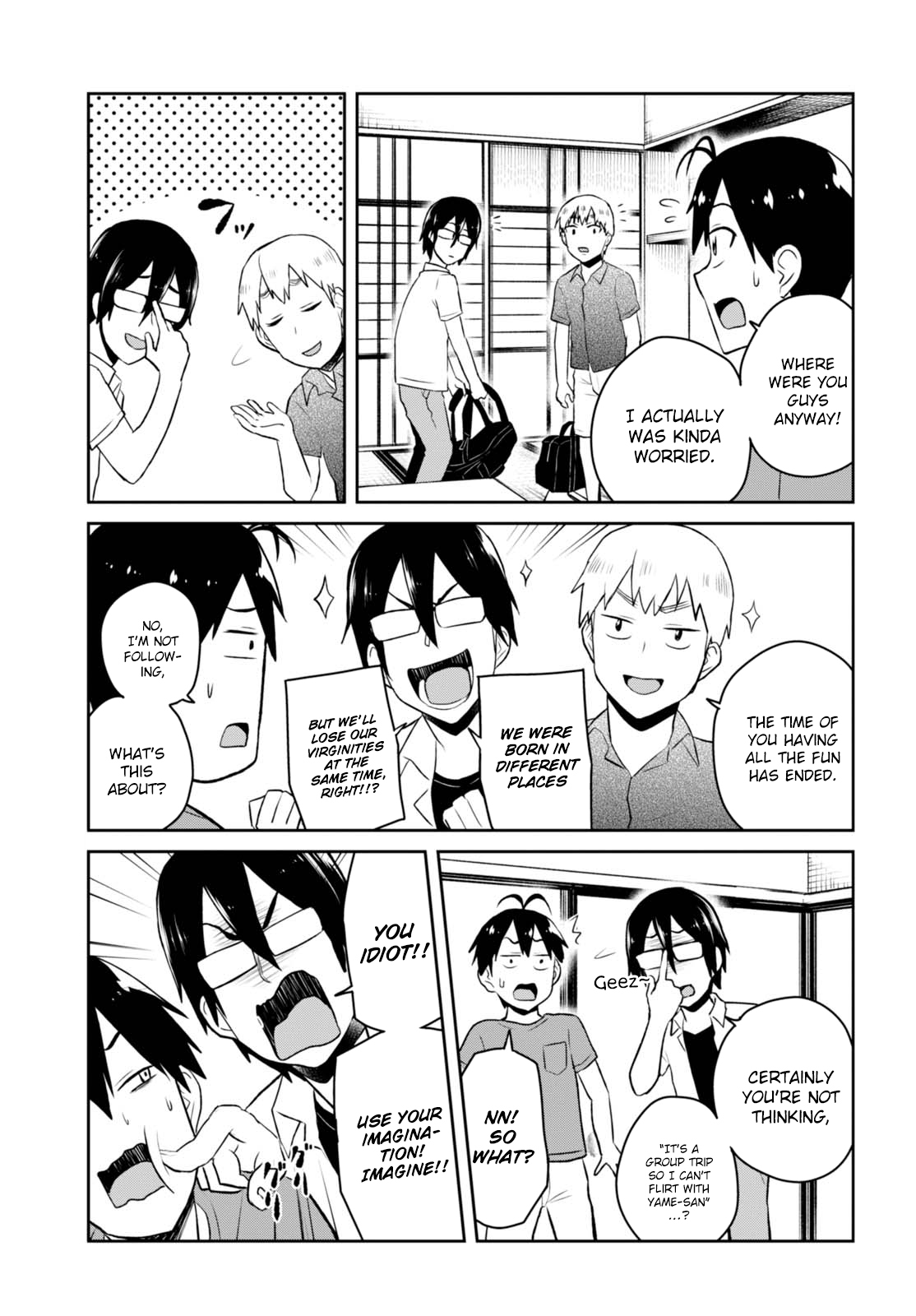 Hajimete no Gal Chapter 45 page 5 - Chapter 45: The First Lodgings