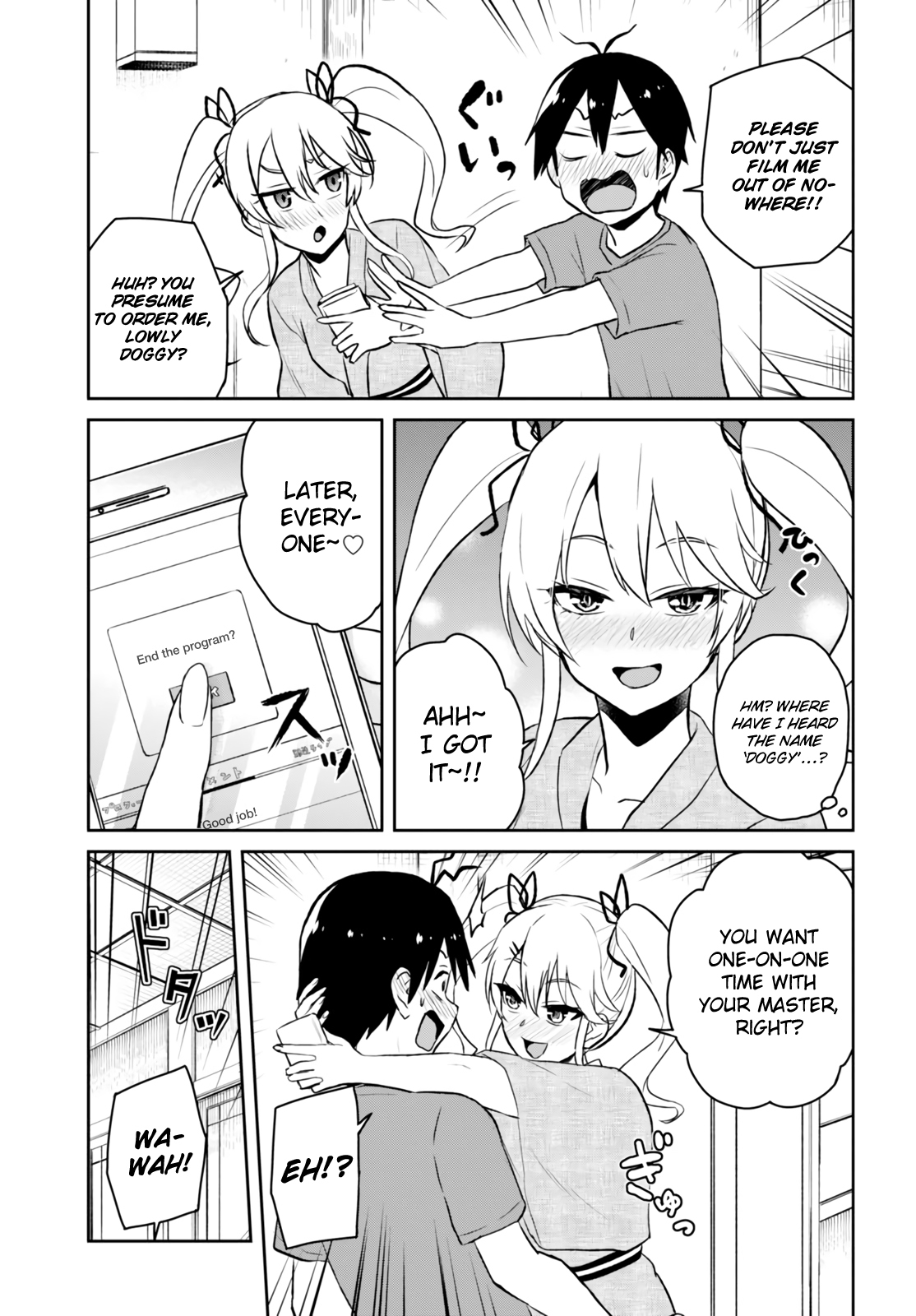 Hajimete no Gal Chapter 46 page 13 - Chapter 46: The First Time Drunks