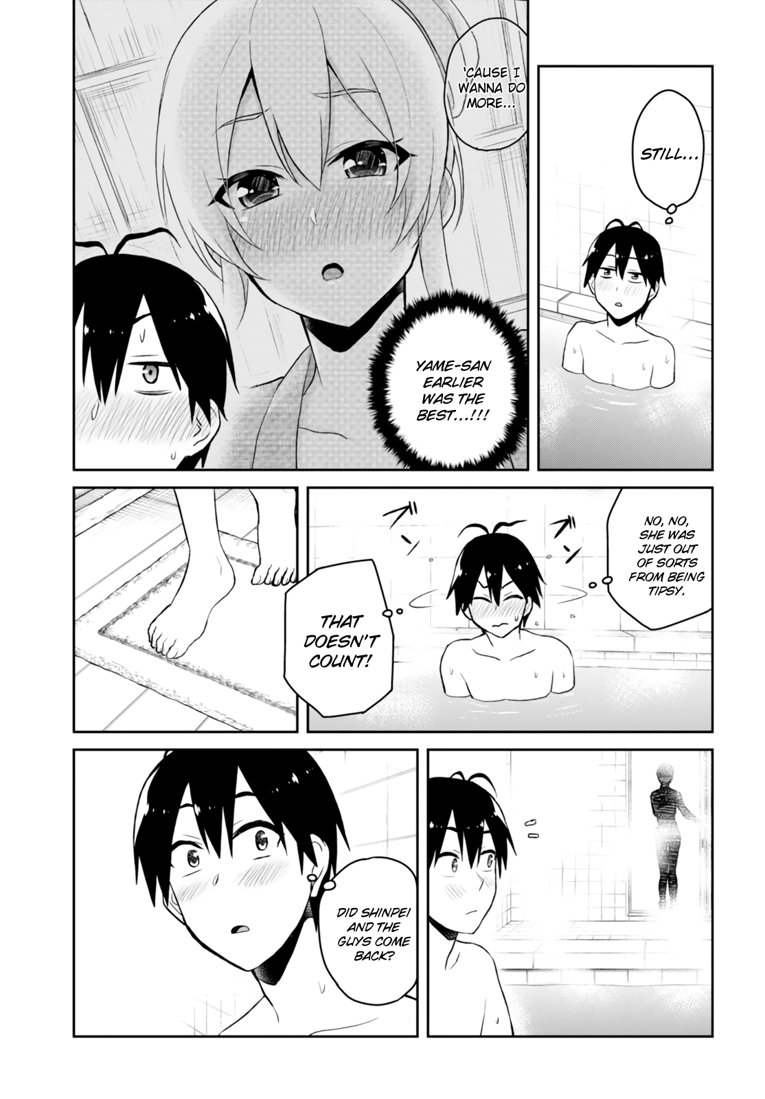 Hajimete no Gal Chapter 47 page 14 - Chapter 47: The First Hot Springs