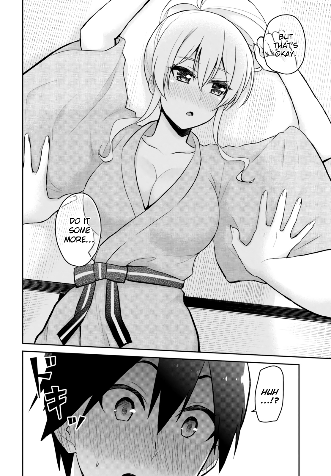 Hajimete no Gal Chapter 47 page 9 - Chapter 47: The First Hot Springs
