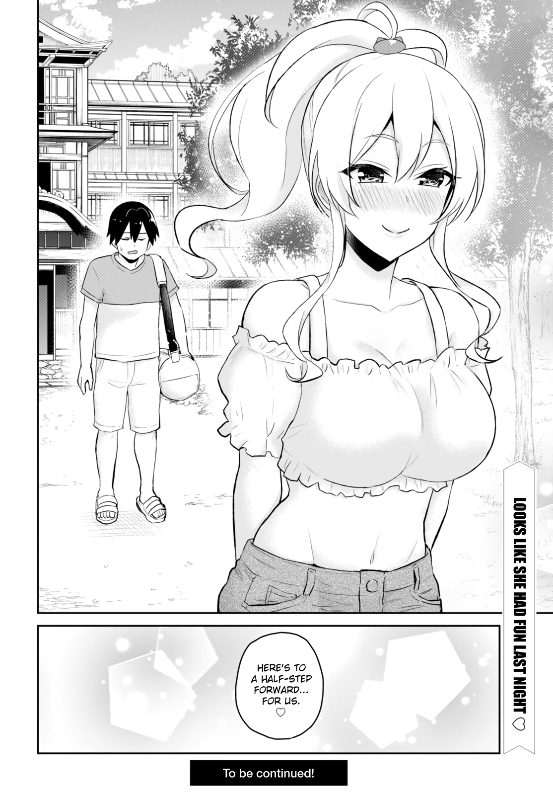 Hajimete no Gal Chapter 48 page 21 - Chapter 48: The First Mixed Bath