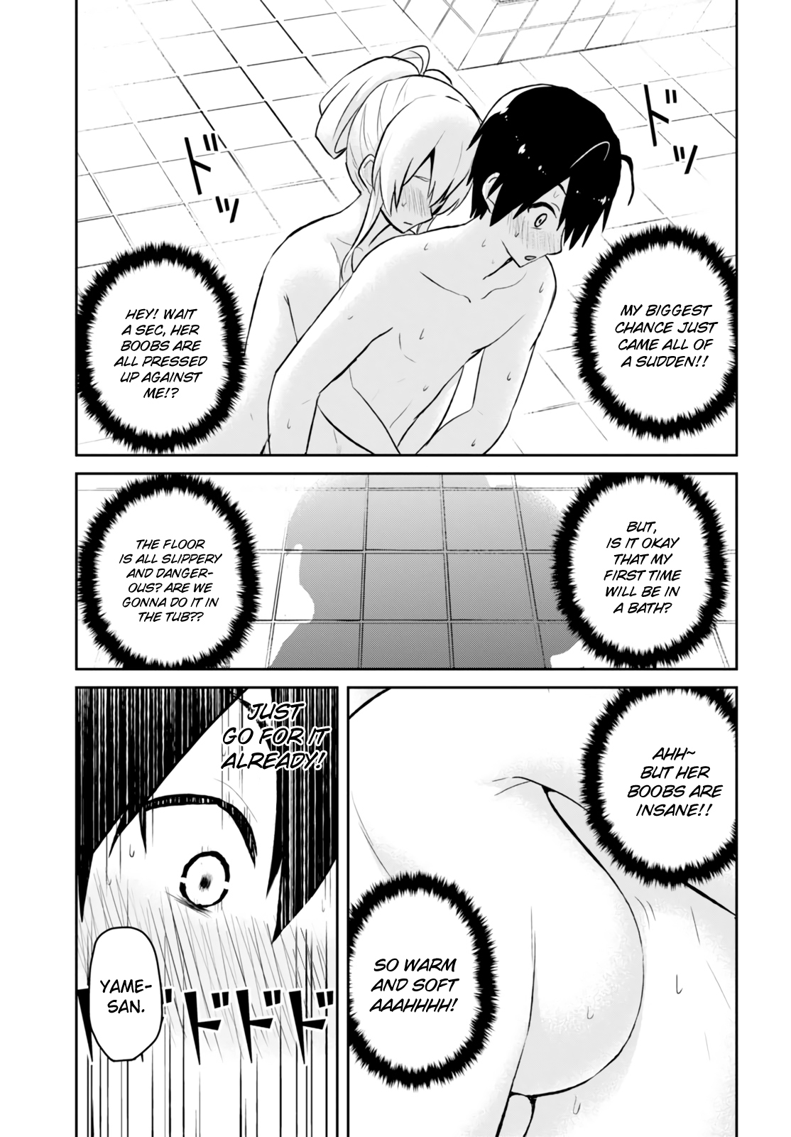 Hajimete no Gal Chapter 48 page 8 - Chapter 48: The First Mixed Bath