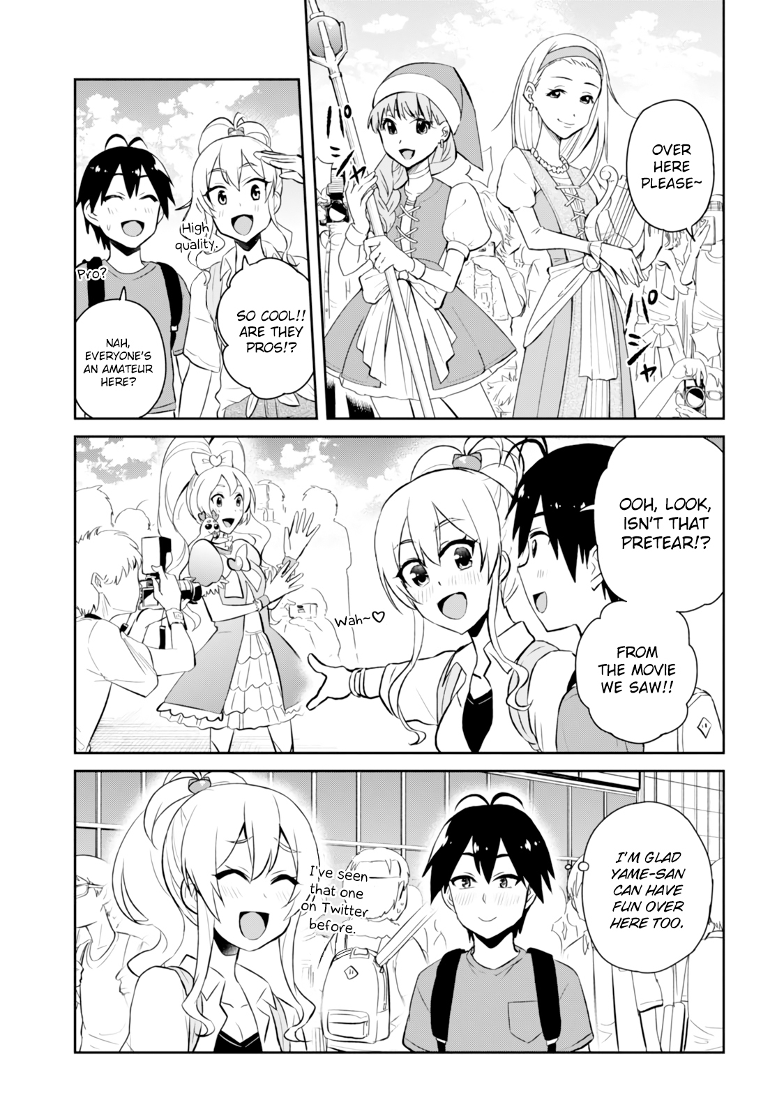 Hajimete no Gal Chapter 50 page 12 - Chapter 50: The First Event