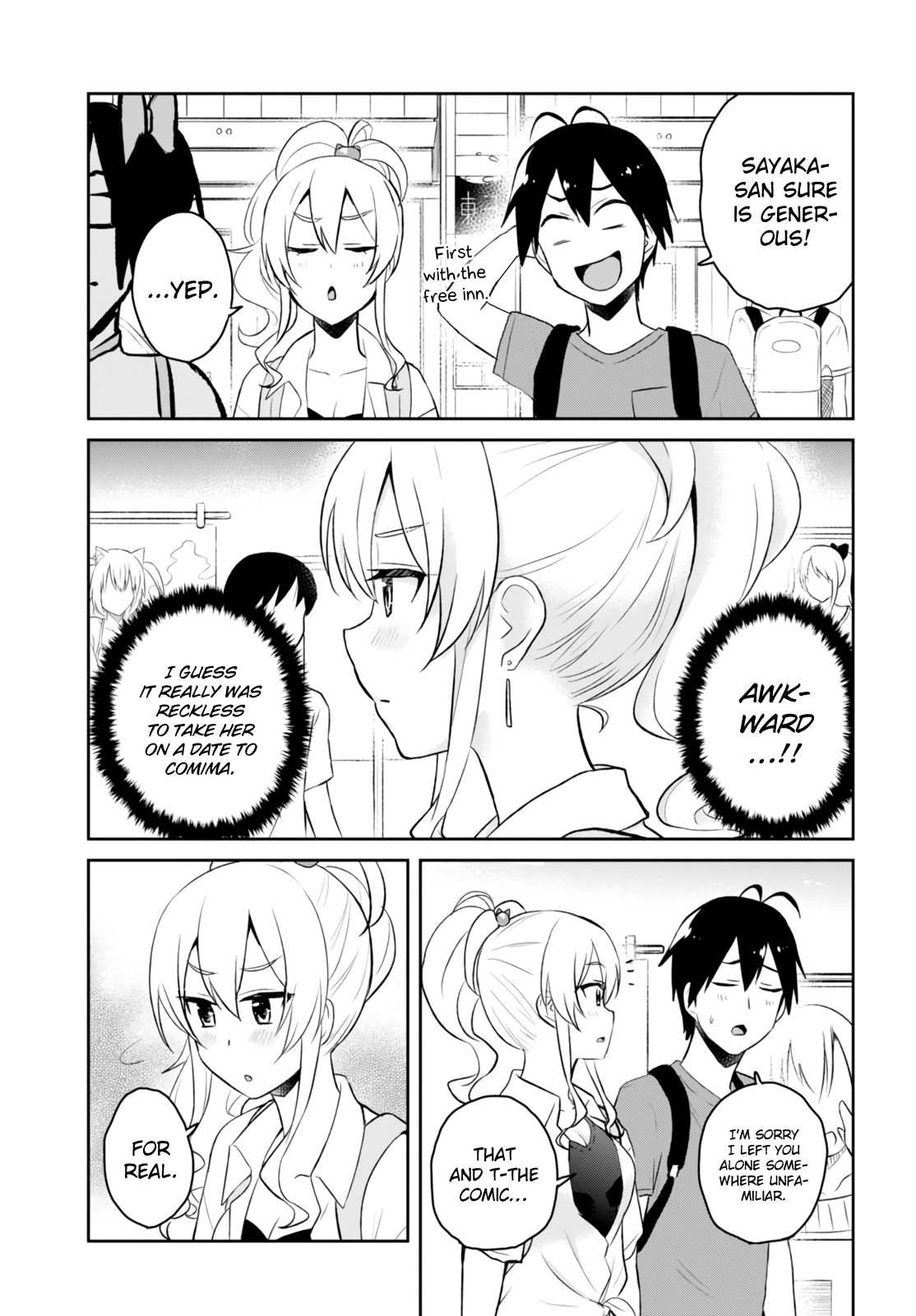 Hajimete no Gal Chapter 50 page 22 - Chapter 50: The First Event