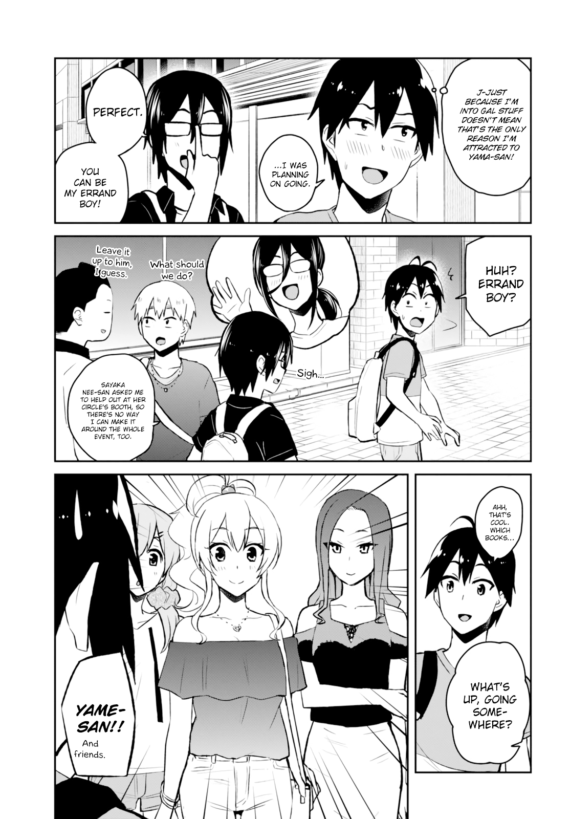 Hajimete no Gal Chapter 50 page 6 - Chapter 50: The First Event