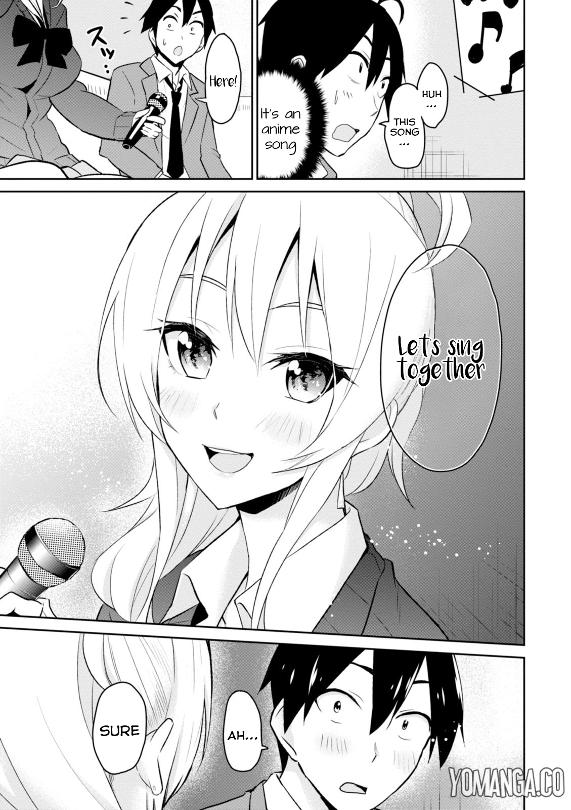Hajimete no Gal Chapter 6 page 16 - Chapter 6: My First Karaoke